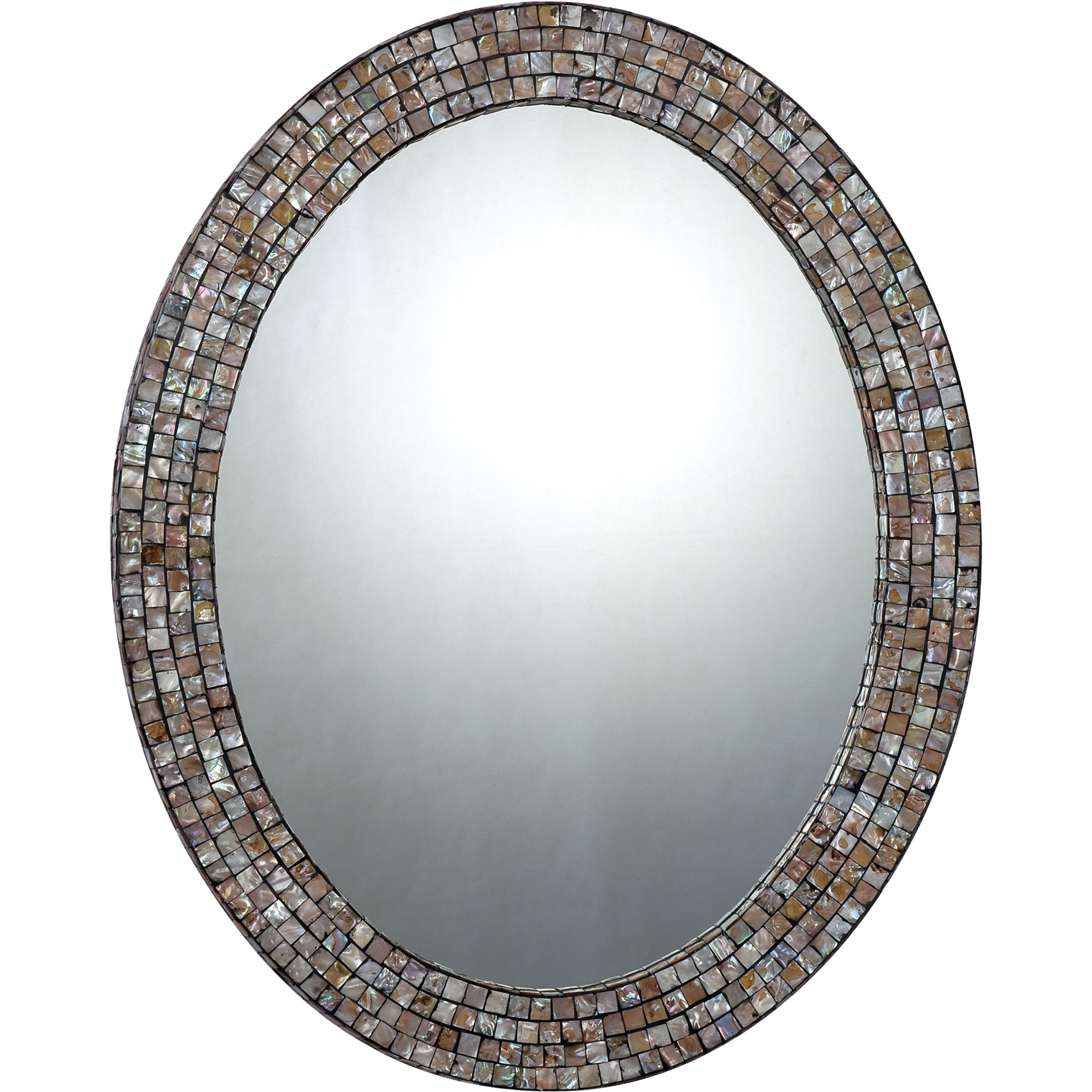 oval decorative mirror