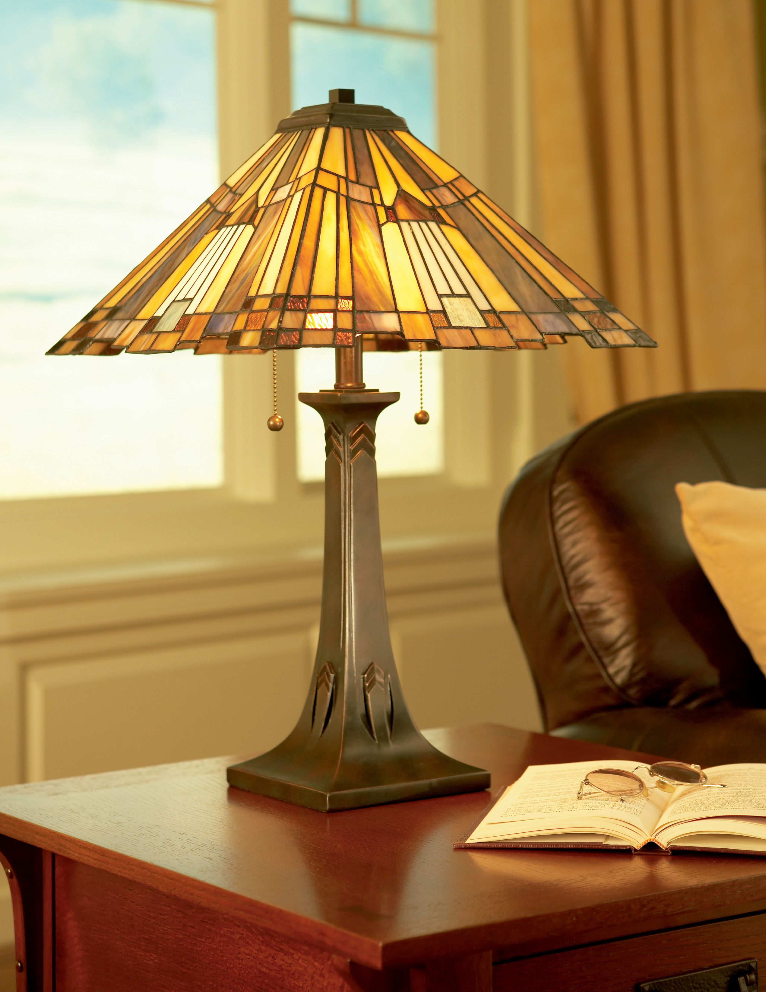 Quoizel inglenook table lamp new arrivals