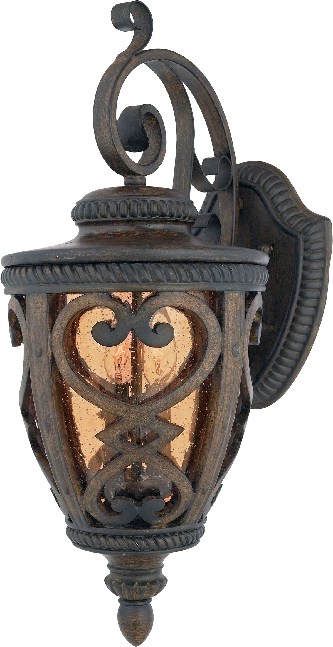 Quoizel undefined Marcado Black 2 Light Outdoor Wall Sconce