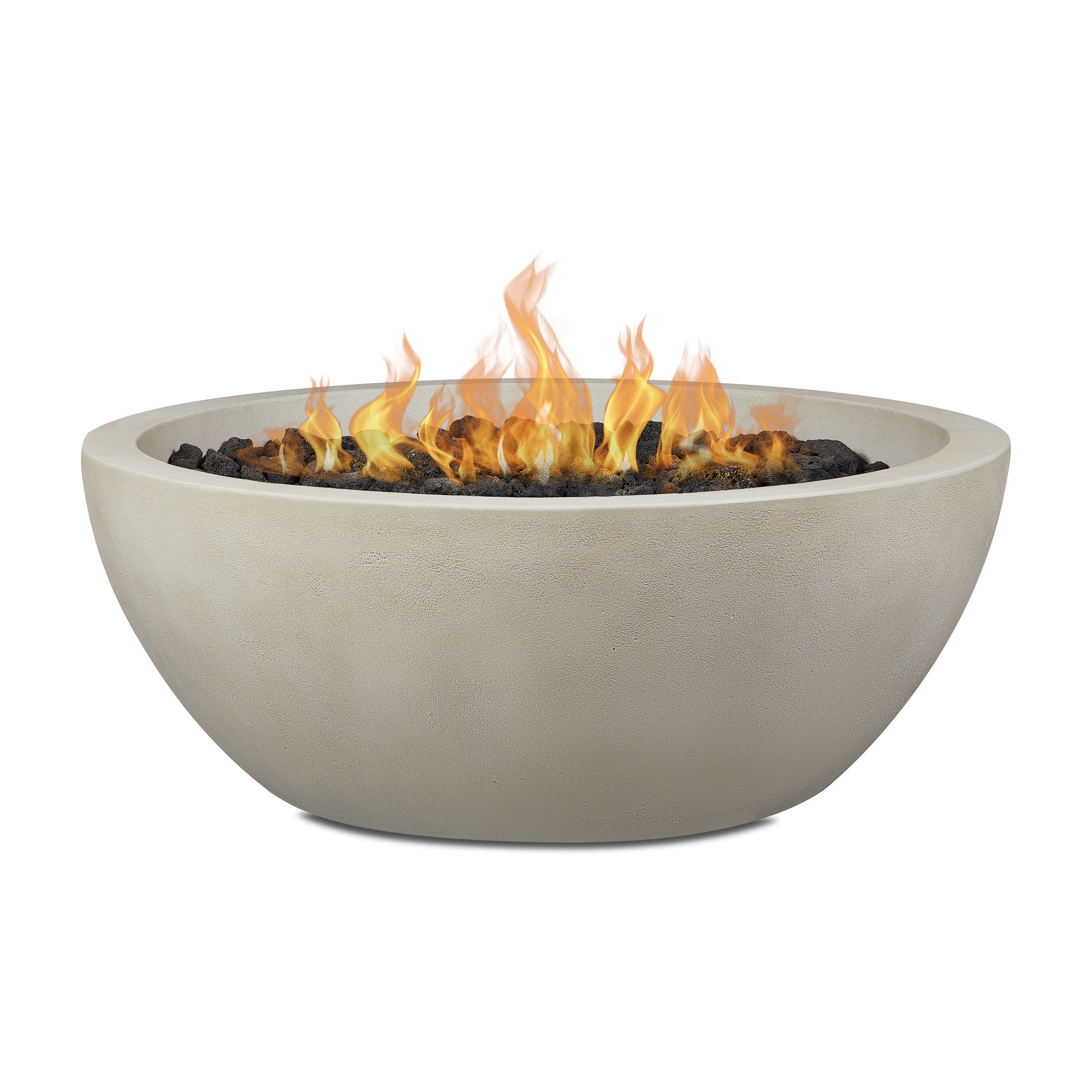 Real Flame 132LP-SHD Shade Redding 42 Inch Wide 60,000 BTU Freestanding  Liquid Propane Round Bowl Fire Pit by Jensen Co. - VentingDirect.com