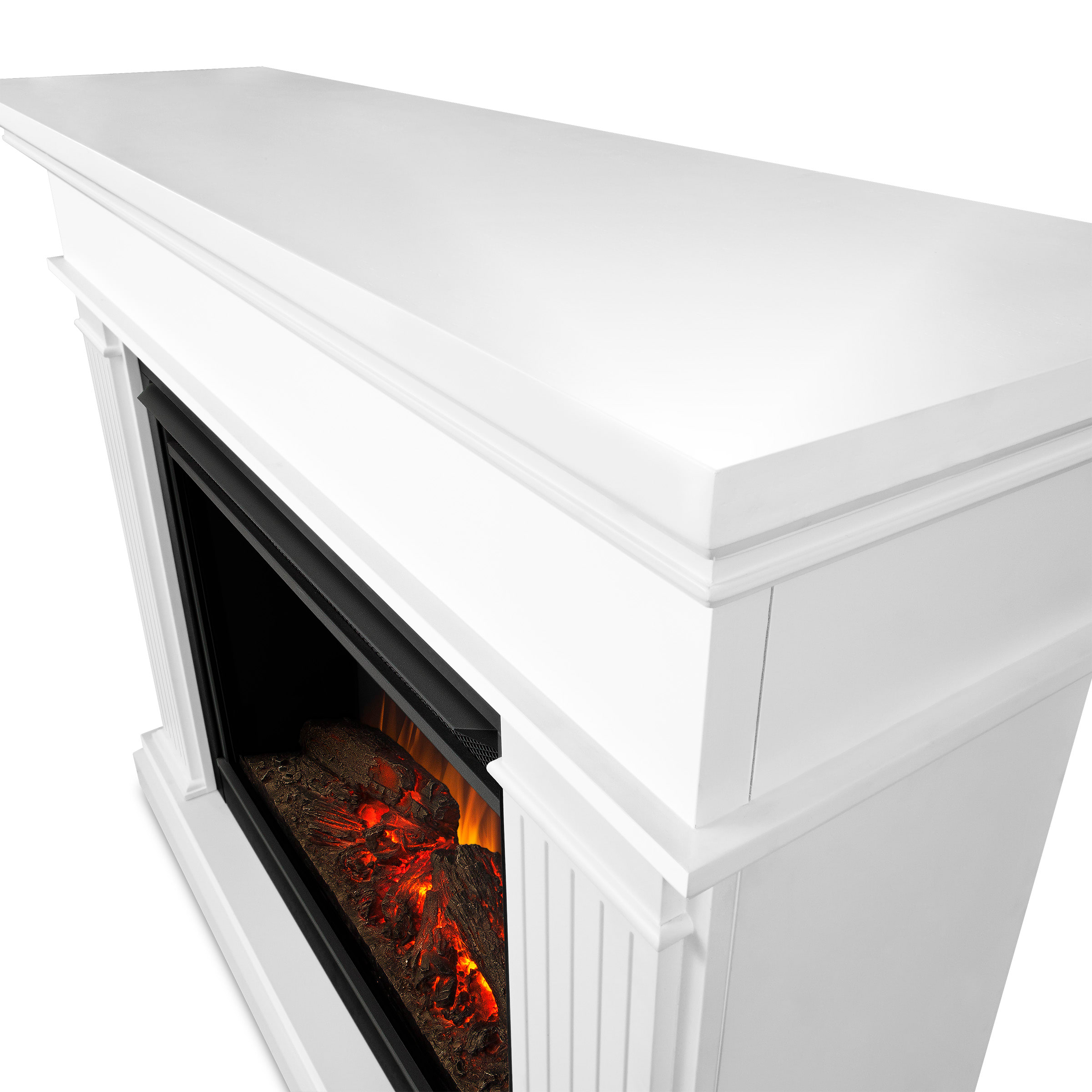 Real Flame Kennedy Grand Fireplace Mantel 8070e W
