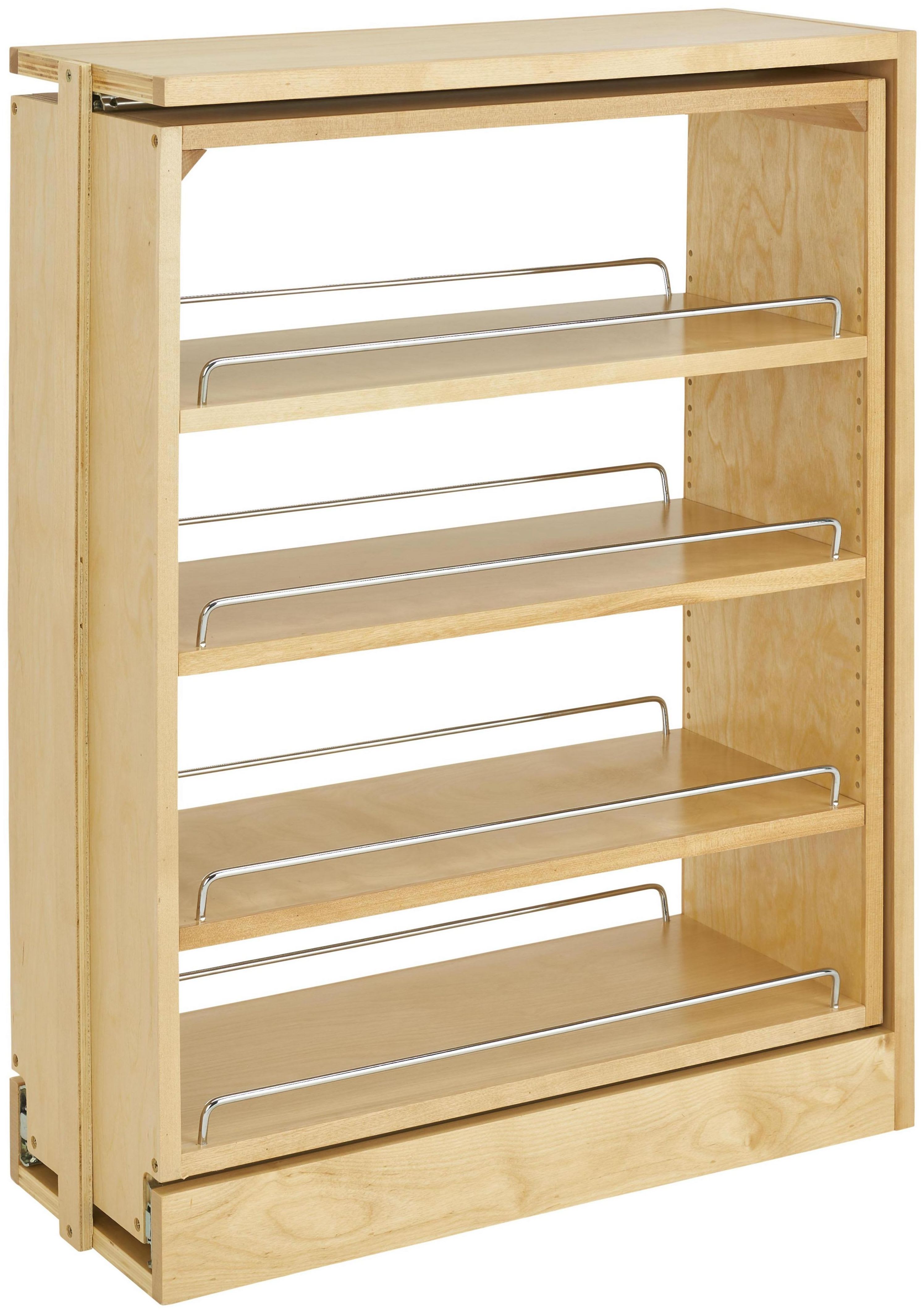 Rev-A-Shelf - 5225-09-MP - 9 Short Pullout Maple Pantry SC