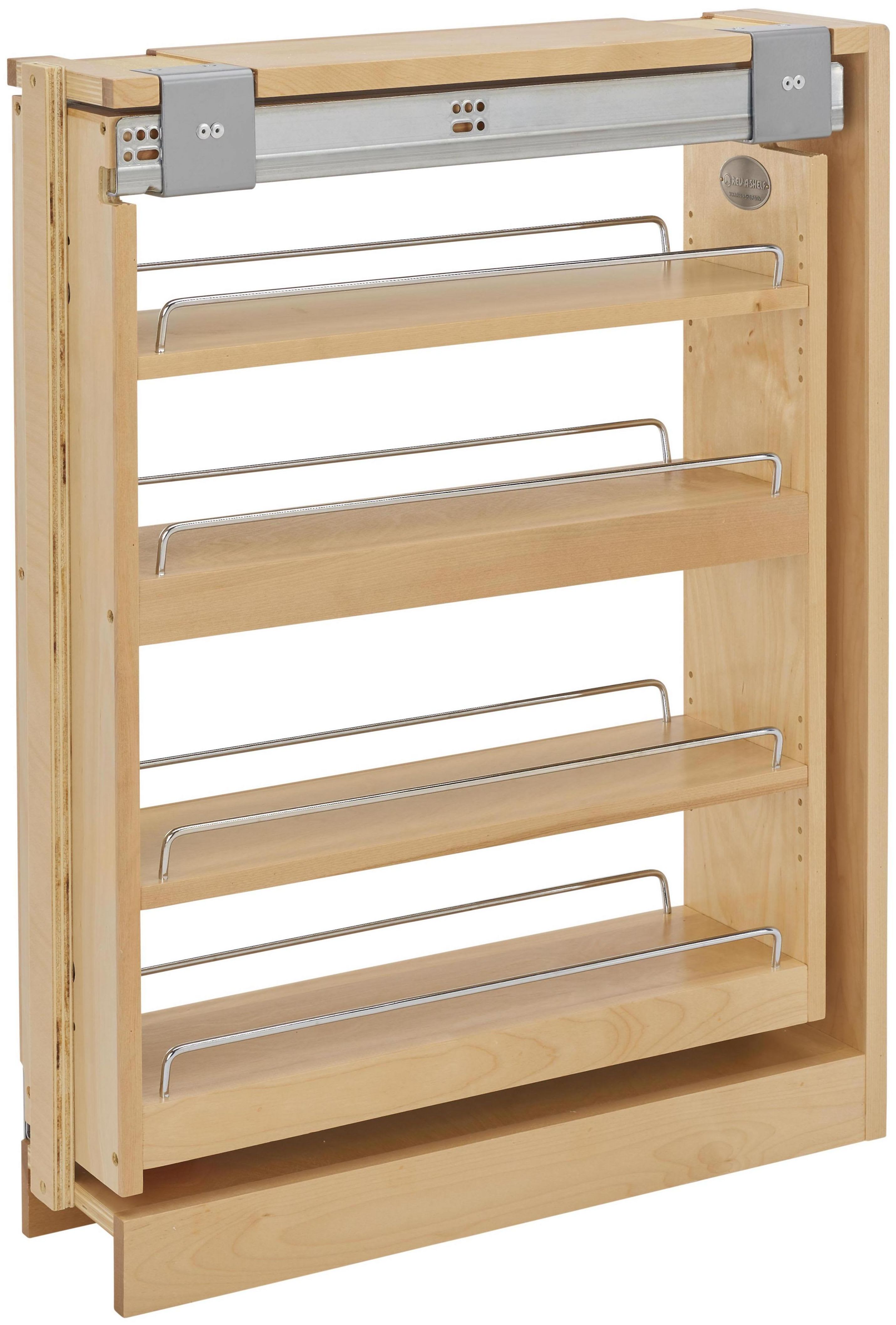 Rev-A-Shelf - 448-BCBBSC-5C - 5 Base Cabinet Organizer Soft-Close