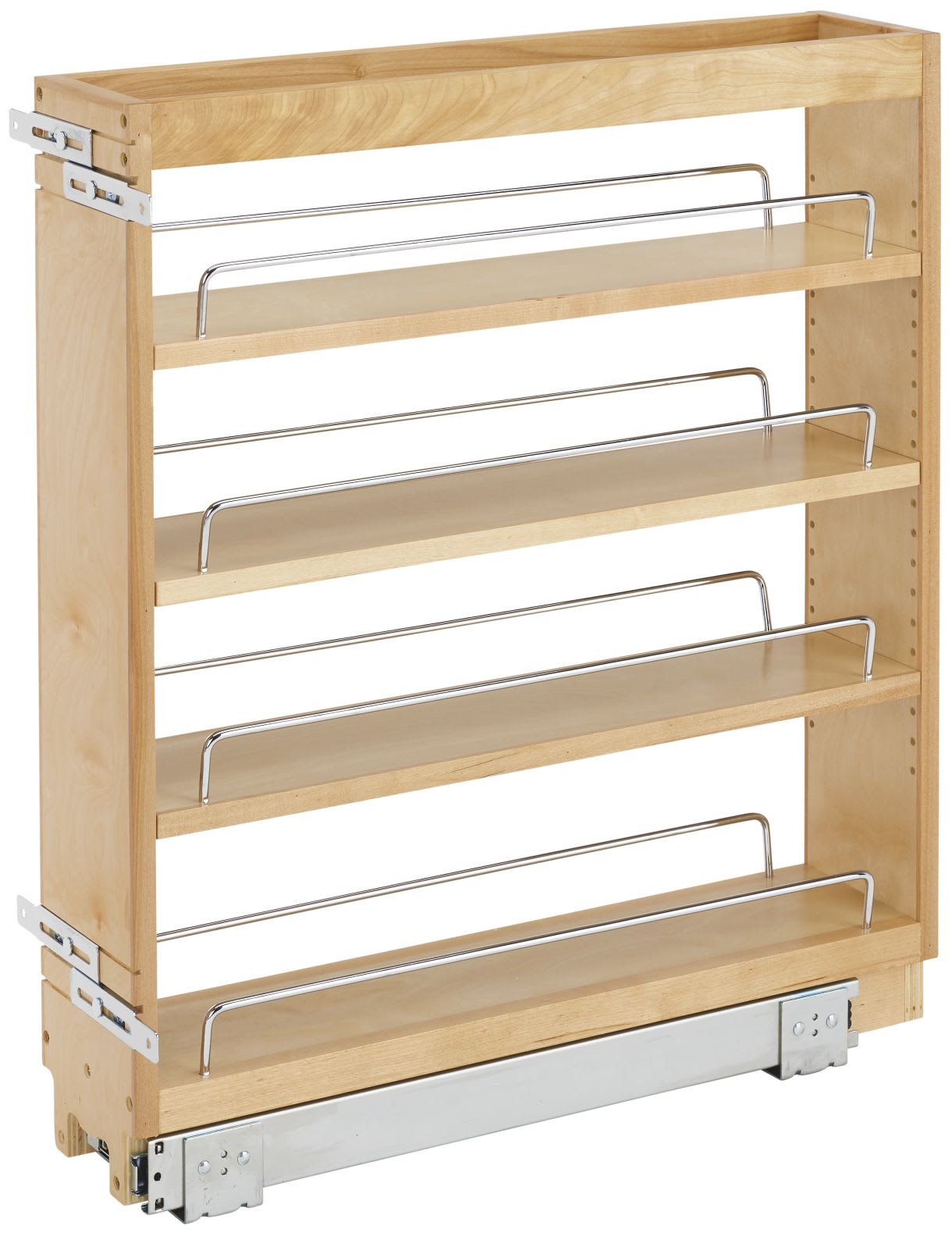 Rev-A-Shelf 6-1/2 Inch Width Wood Pull-Out Organizer with