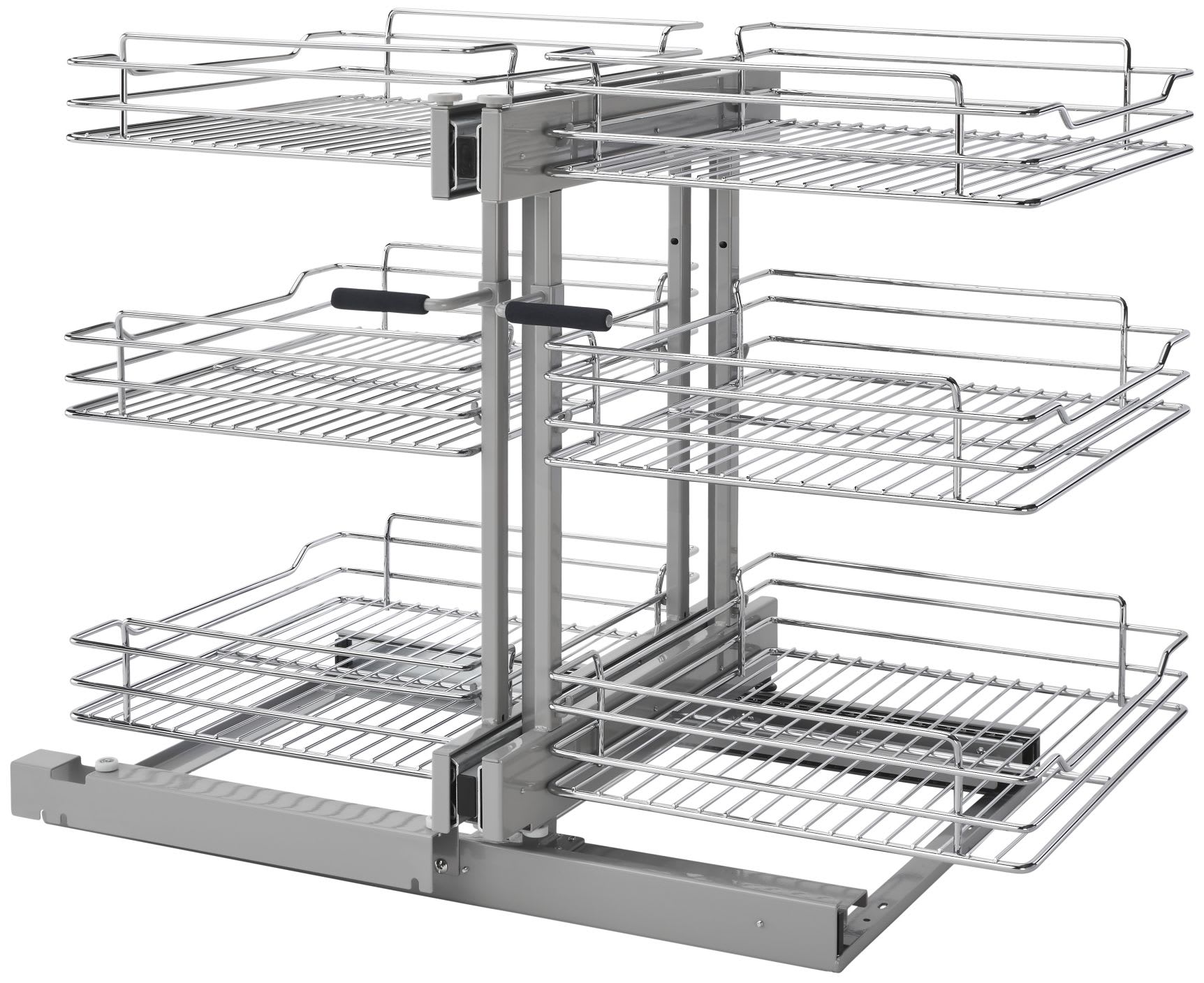 White 3 Tier Corner Shelf Insert Plate Rack Holder Kitchen Cupboard Storage Unit White Metal
