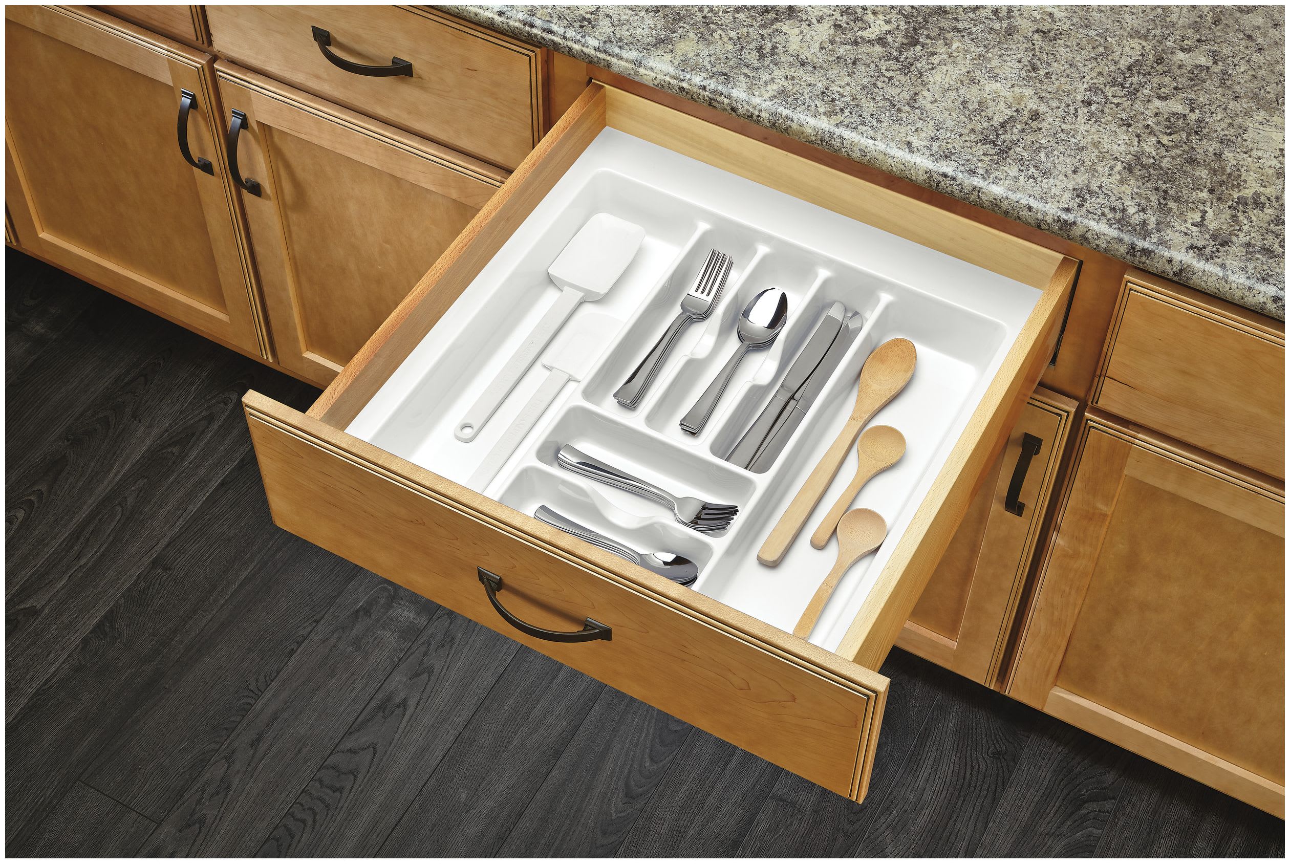 Kitchen Drawer Organizer Spice Tray Insert, Rev-a-Shelf ST50