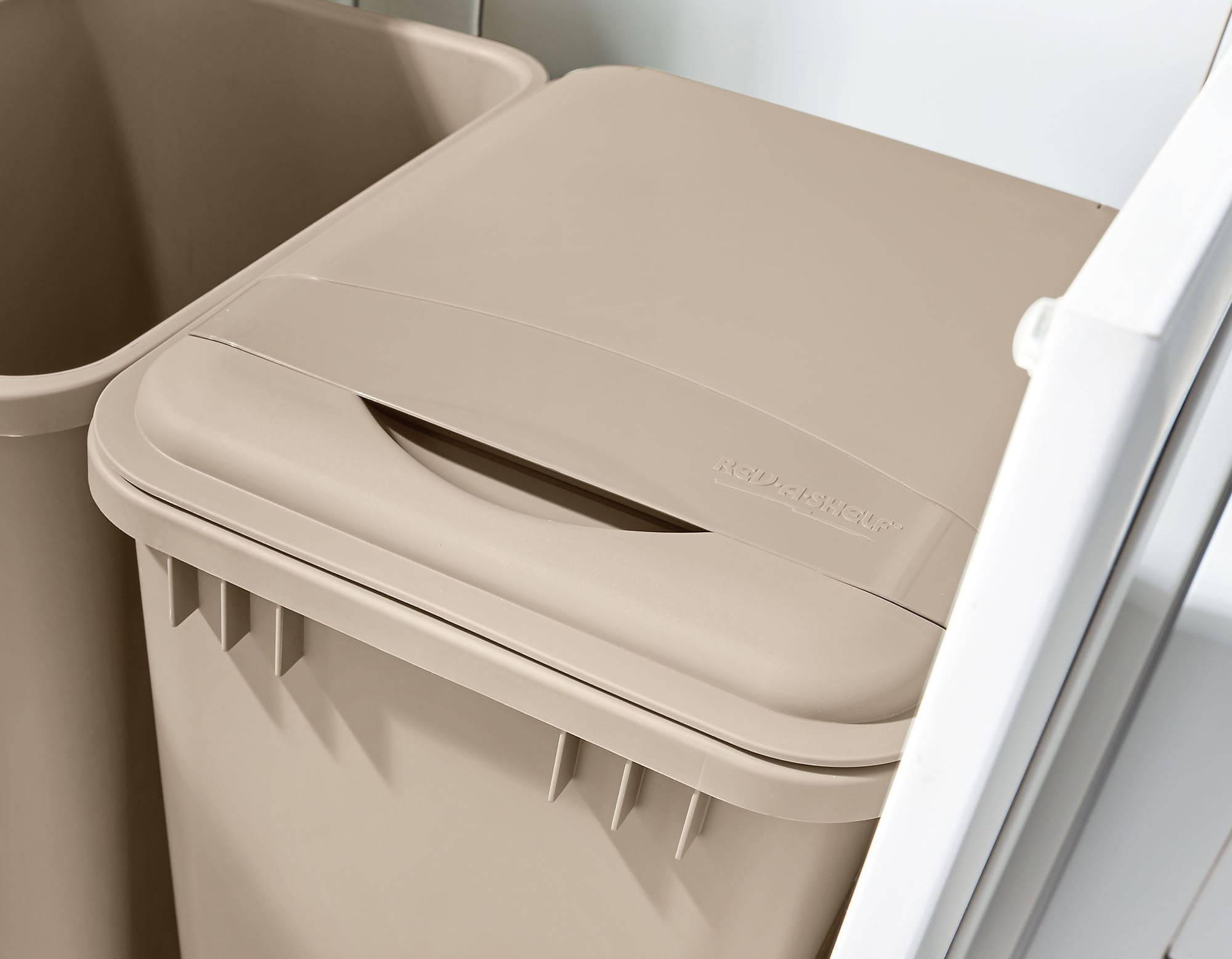 Rev-A-Shelf Rv-50-lid-13-1-40 50 qt Trash Can Lid, Orion Gray (Lid Only)