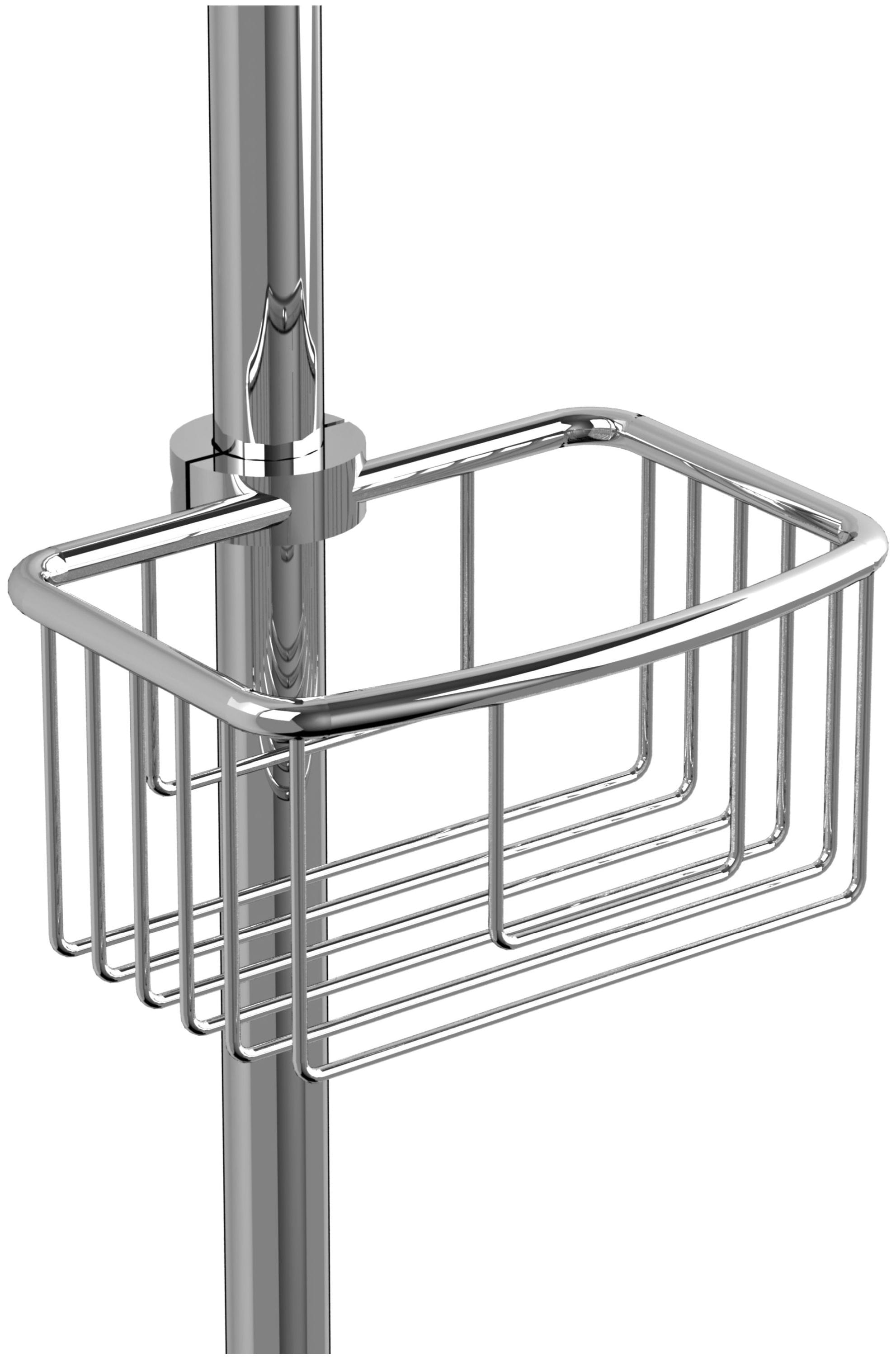 Nameeks NFA024 Chrome General Hotel 12 Wall Mounted Shower Basket