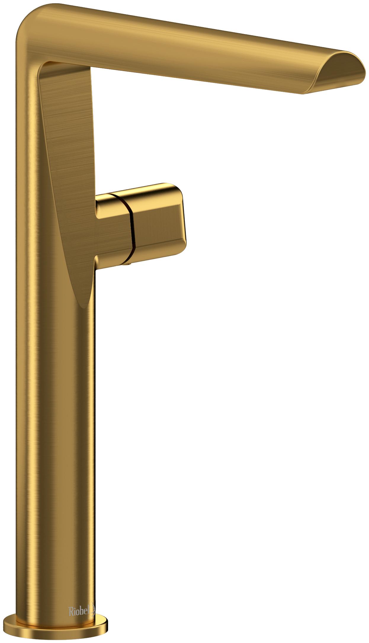 Riobel Parabola Single Handle Tall sold Lavatory Faucet - Brushed Gold