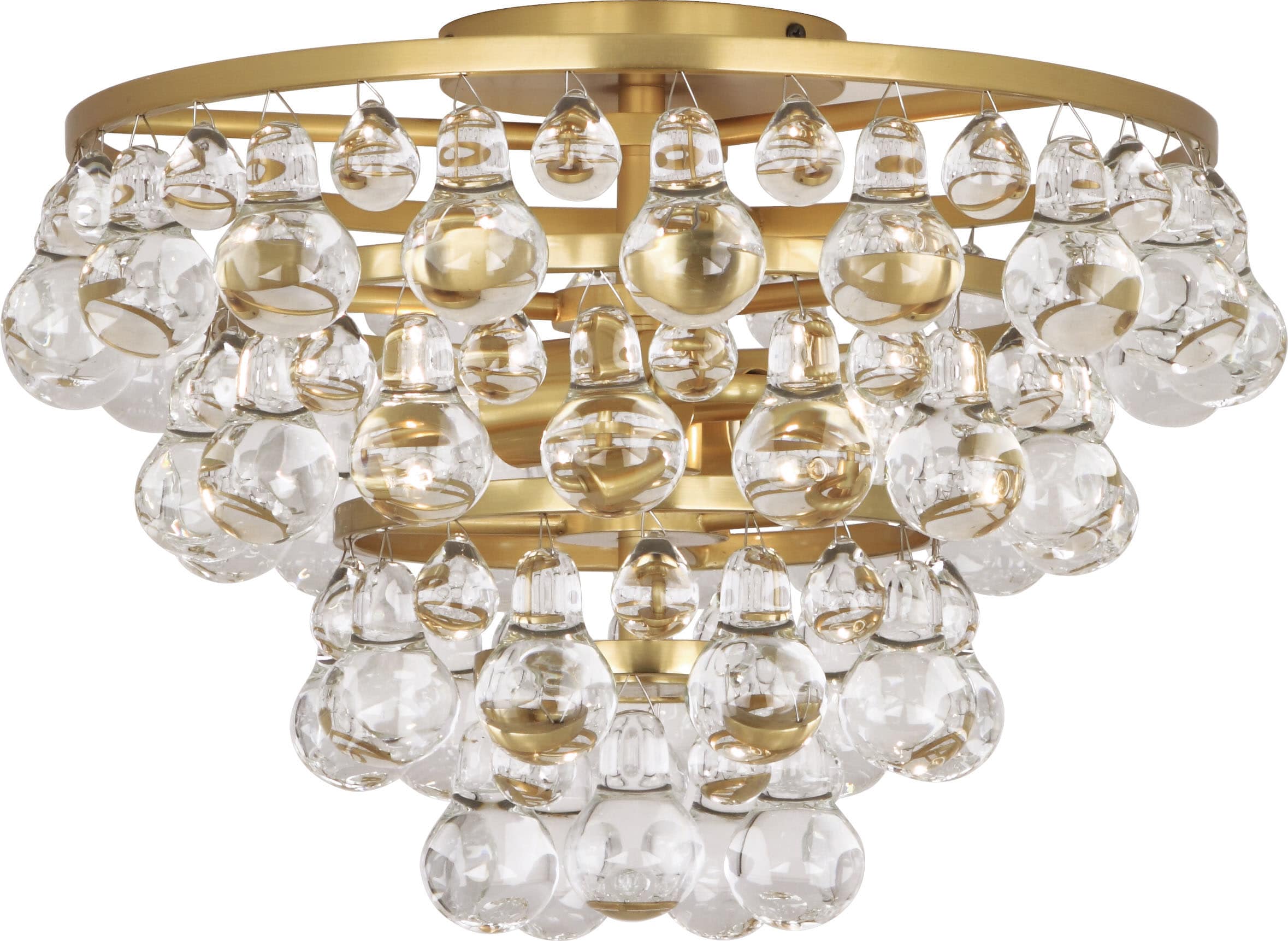 robert abbey flush mount lighting