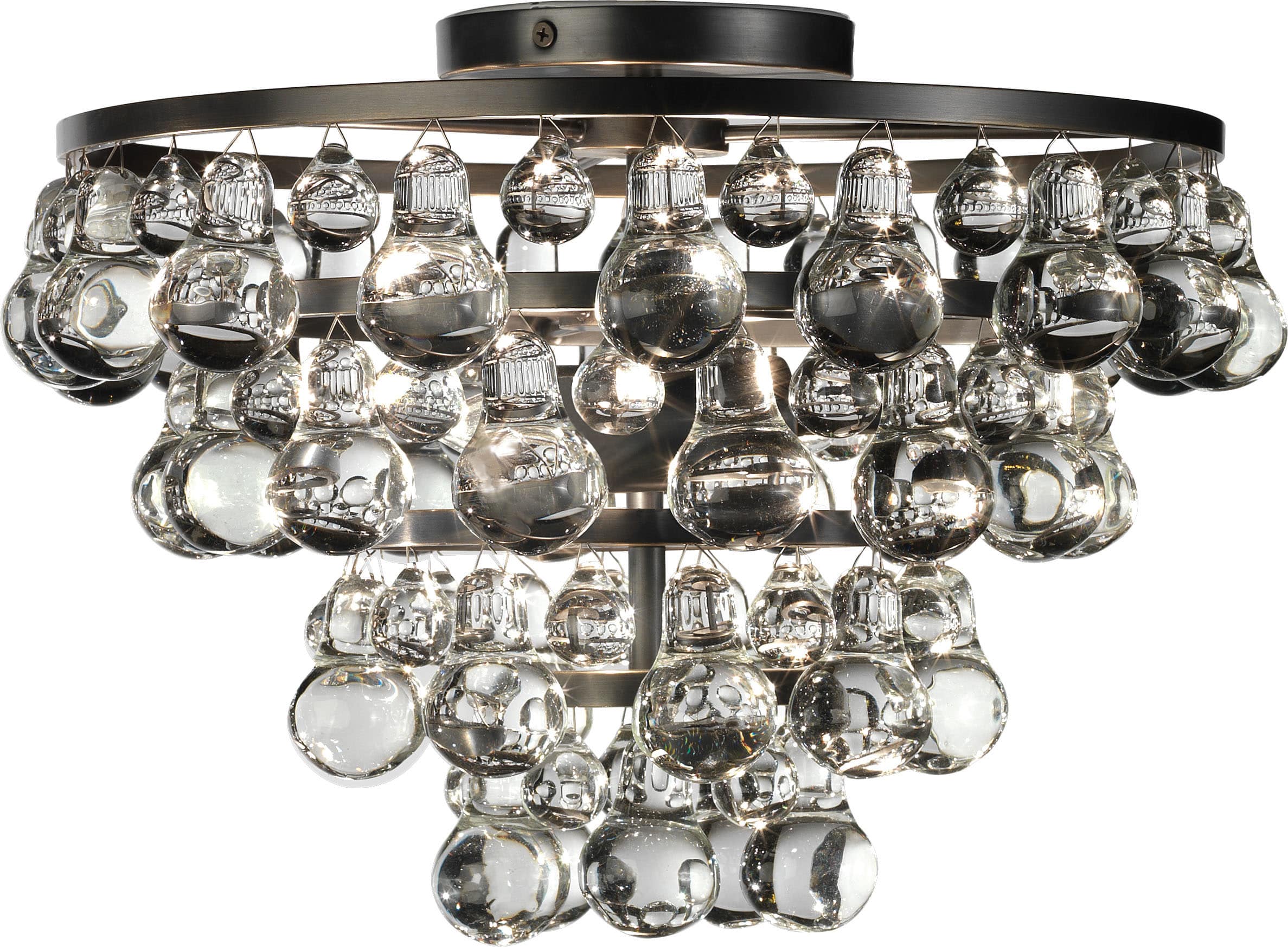 bling flush mount