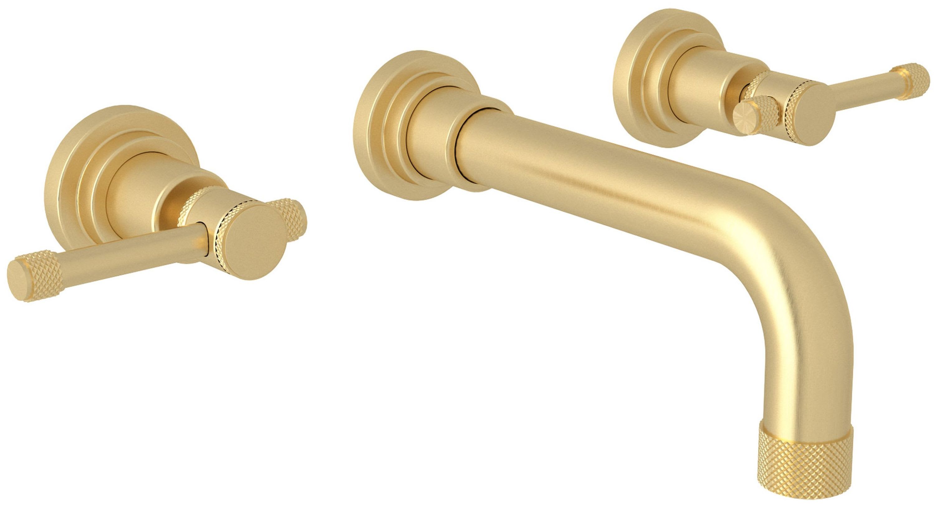 ROHL Campo Wall Mount Double Robe Hook - Unlacquered Brass