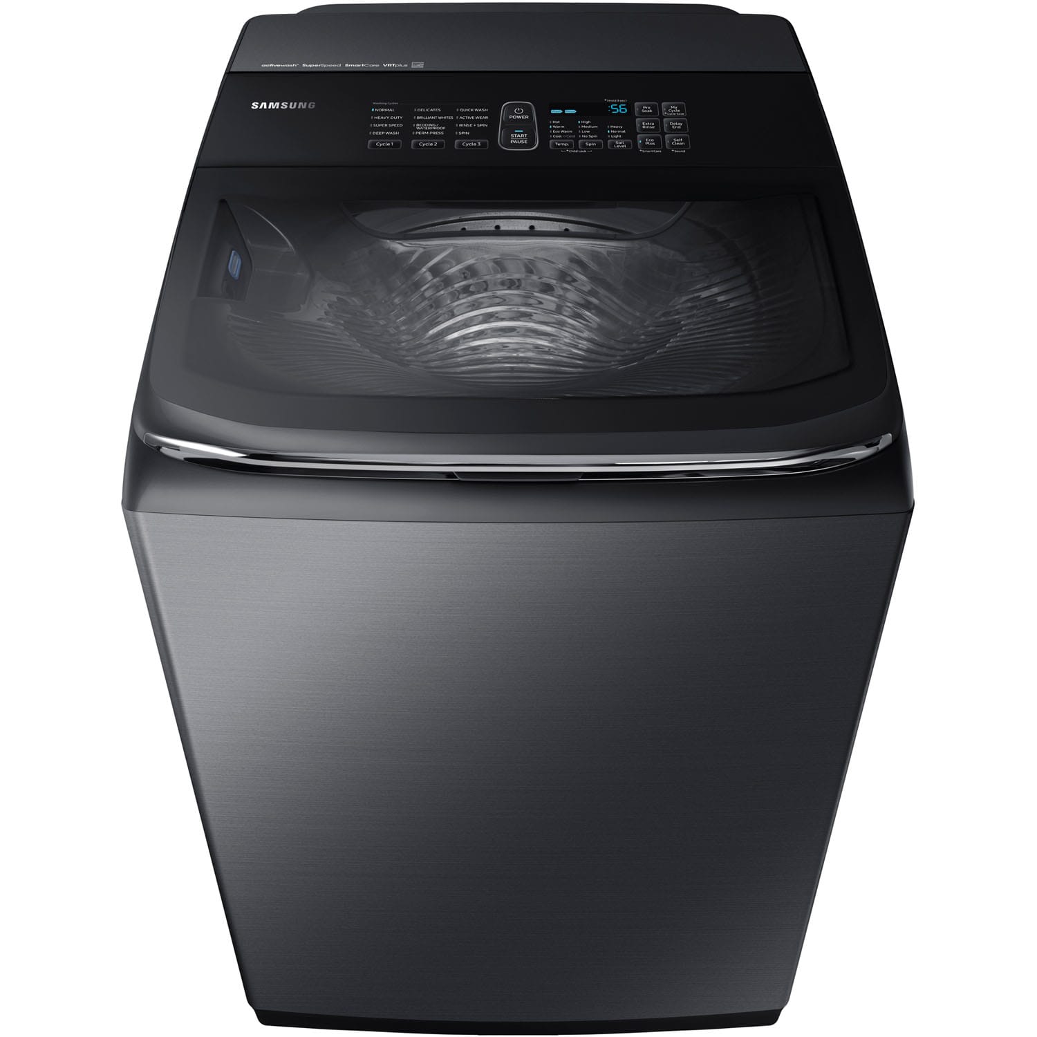 samsung top load washer black stainless