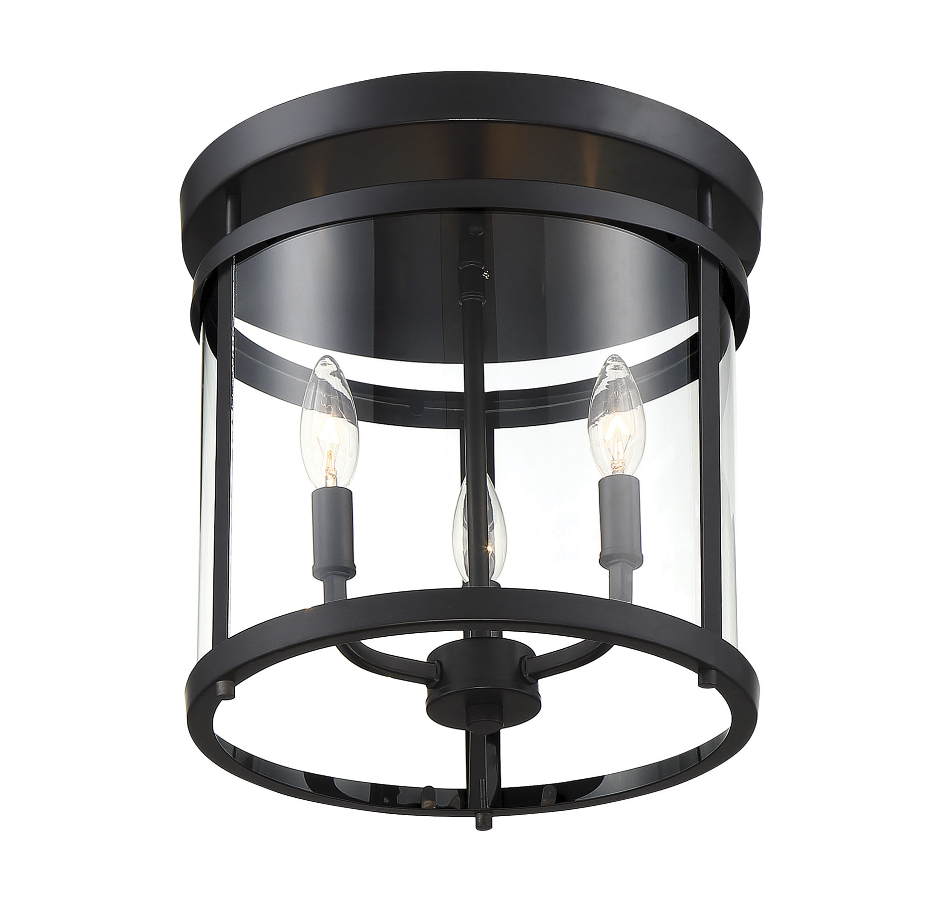 penrose 3 light semi flush mount