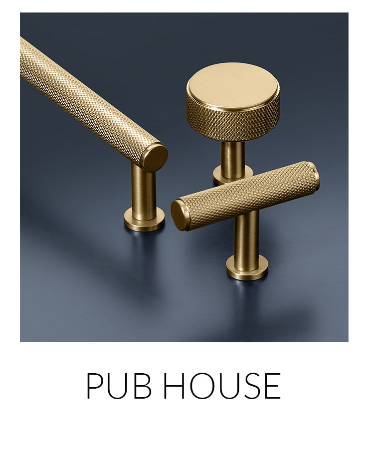 Schaub and Company 5006-BN Brushed Nickel Pub House 6 Center to Center  Knurled Handle Solid Brass Cabinet Bar Handle / Drawer Bar Pull 