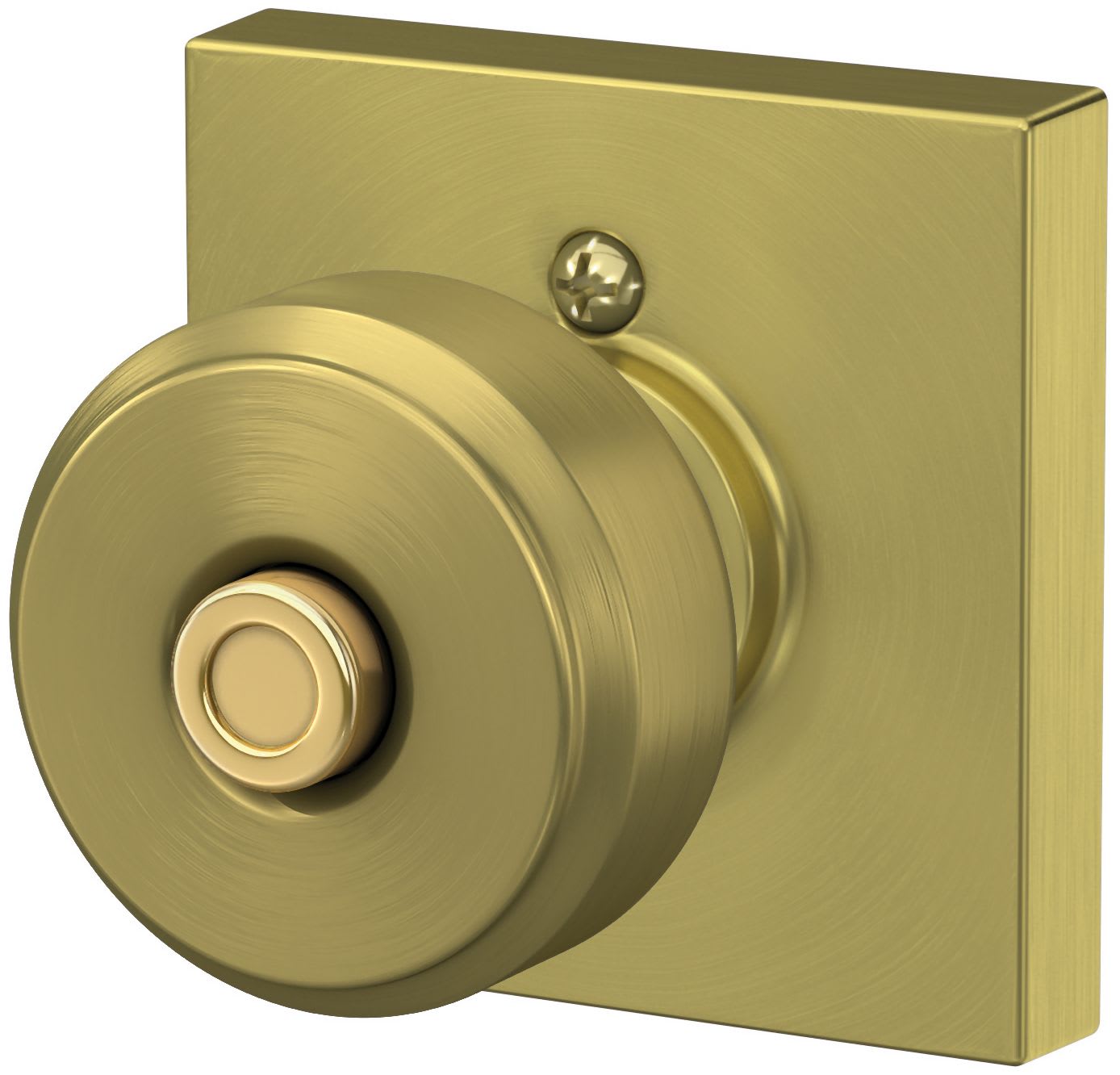 Schlage Bowery Privacy Door Knob Set with Collins Trim Model