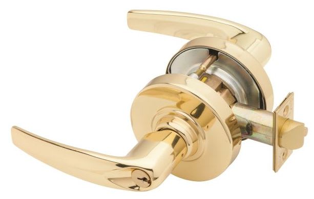 Schlage ND95PD RHO 605 KD Vandlegard Classroom Security Door Lock Polished Brass 