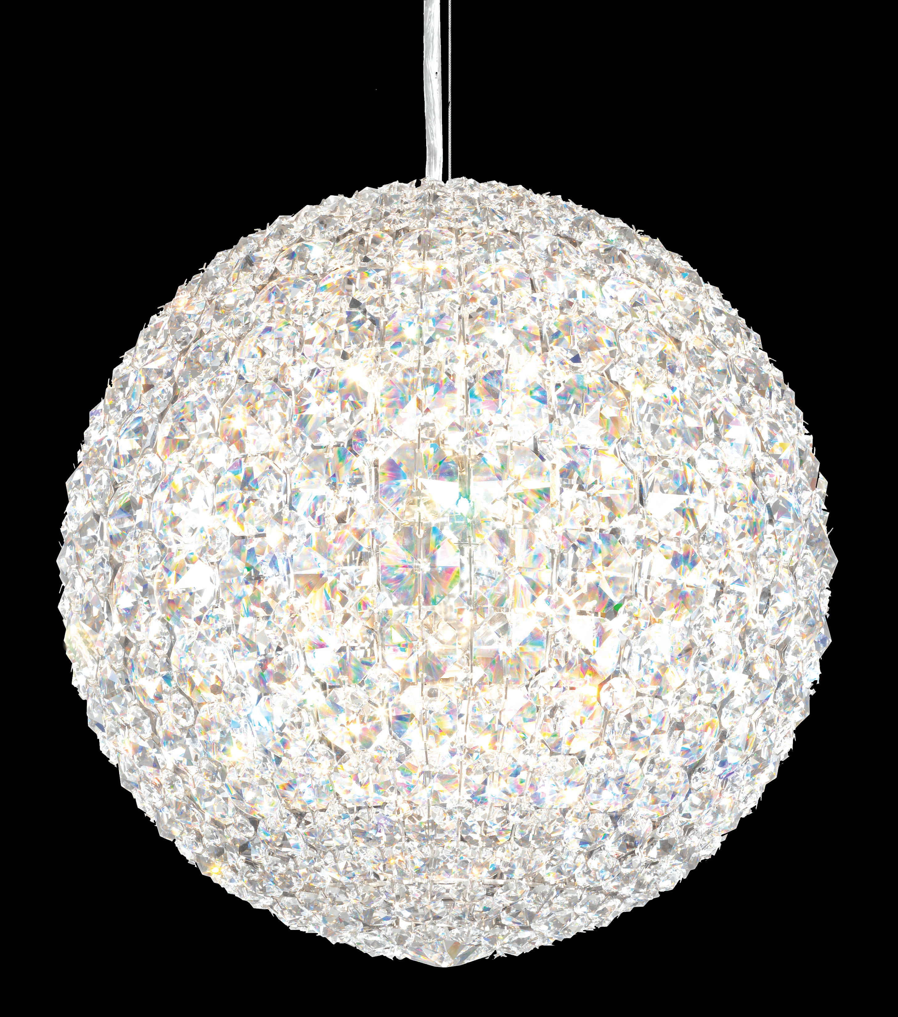 Schonbek Dv1212a Polished Stainless Steel Da Vinci 12 Light 12