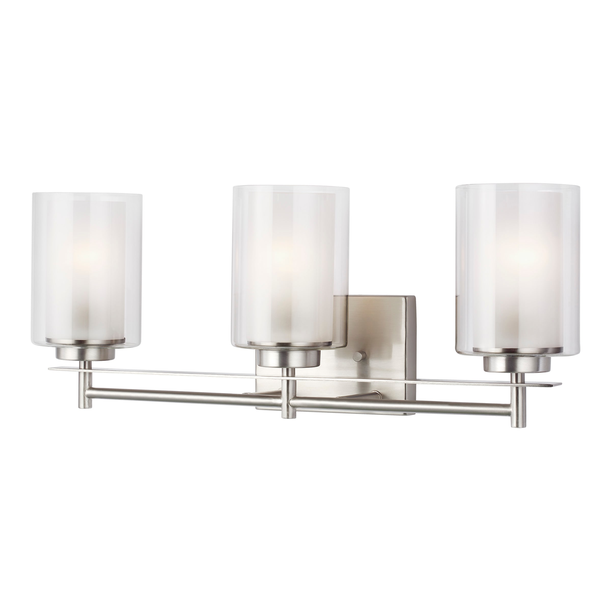 Sea Gull Lighting 4437303en3 962 Brushed Nickel Elmwood Park 3
