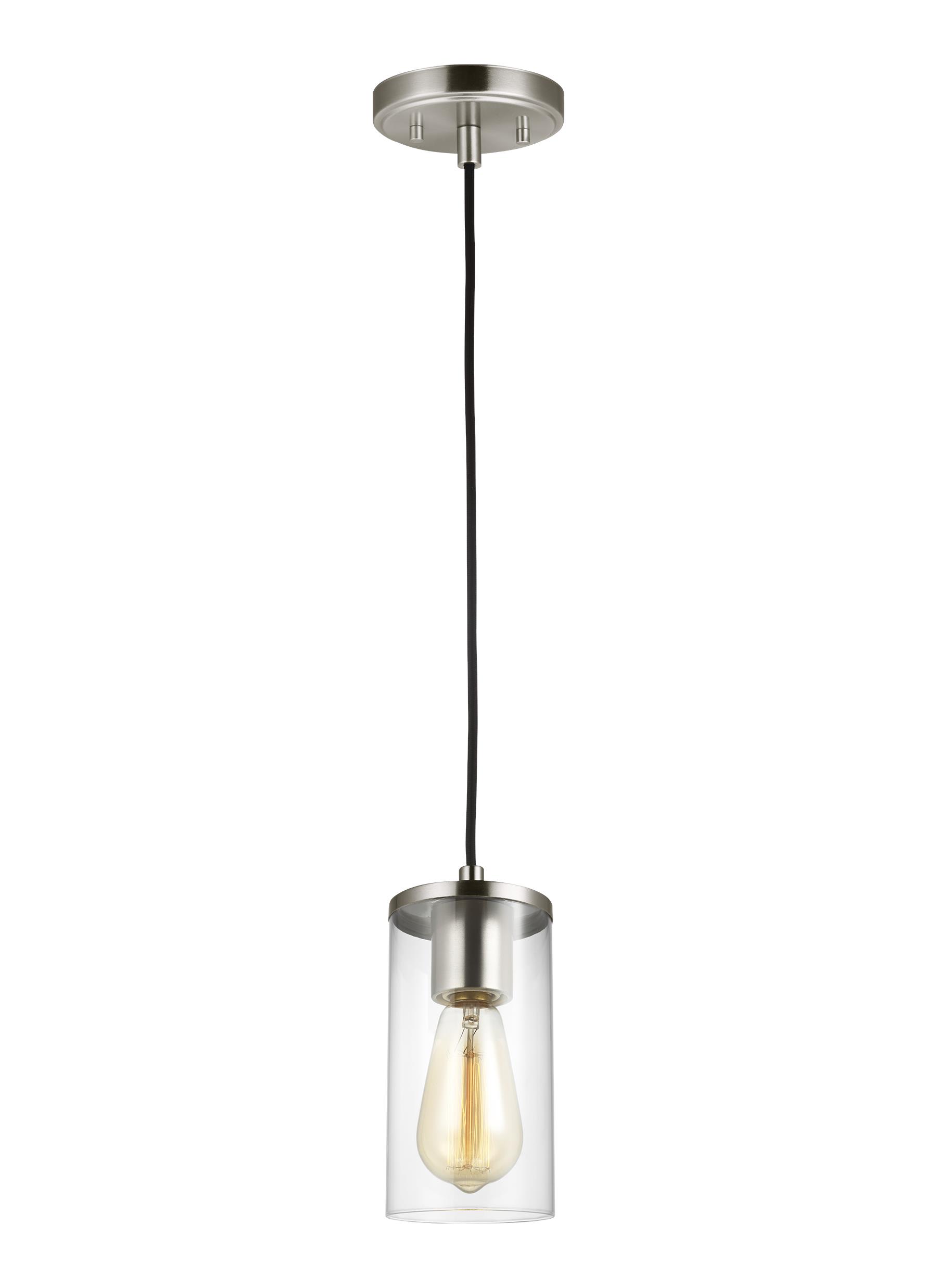 Sea Gull Lighting 6190301-962 Brushed Nickel Zire Single