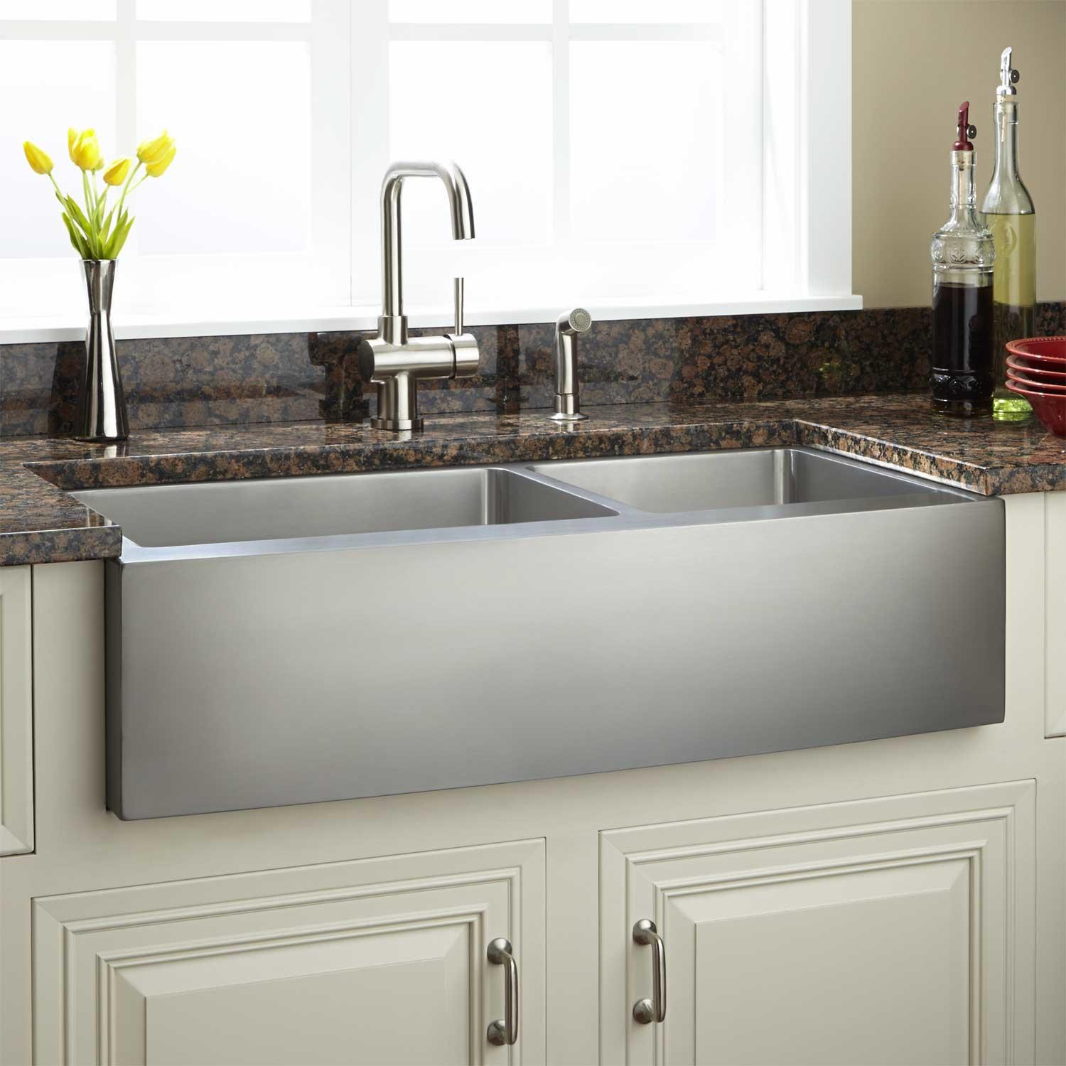 Signature Hardware 285643 Stainless Steel Fournier 33 60 40