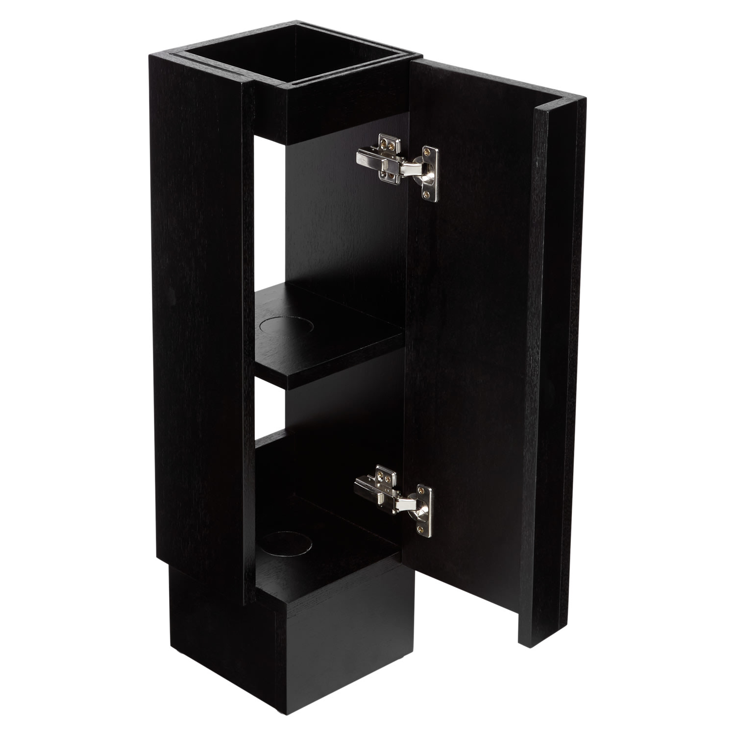 Floor-standing sink cabinet 45 cm hinges on the left White Edilla -  Montegrappa