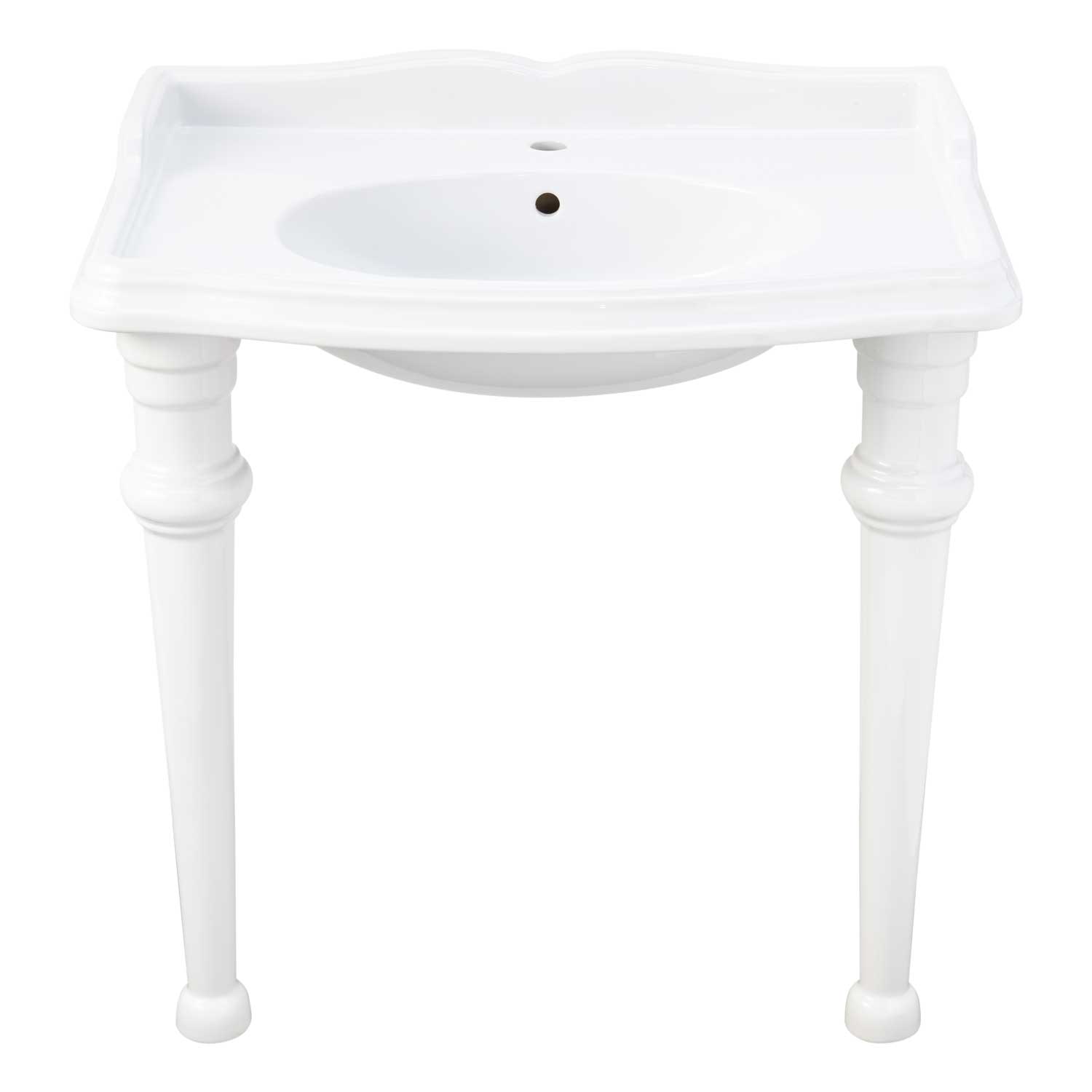 Signature Hardware 414480 White Janson 22-1/4
