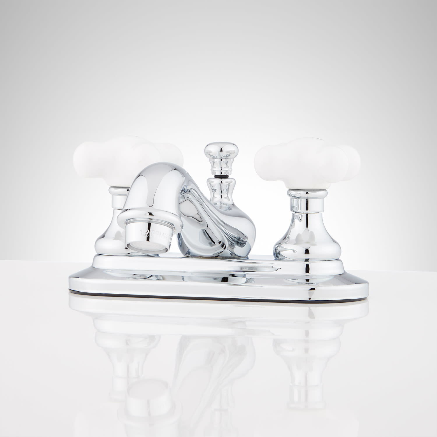 Signature Hardware 433161 Chrome Teapot 1 2 Gpm Centerset Bathroom