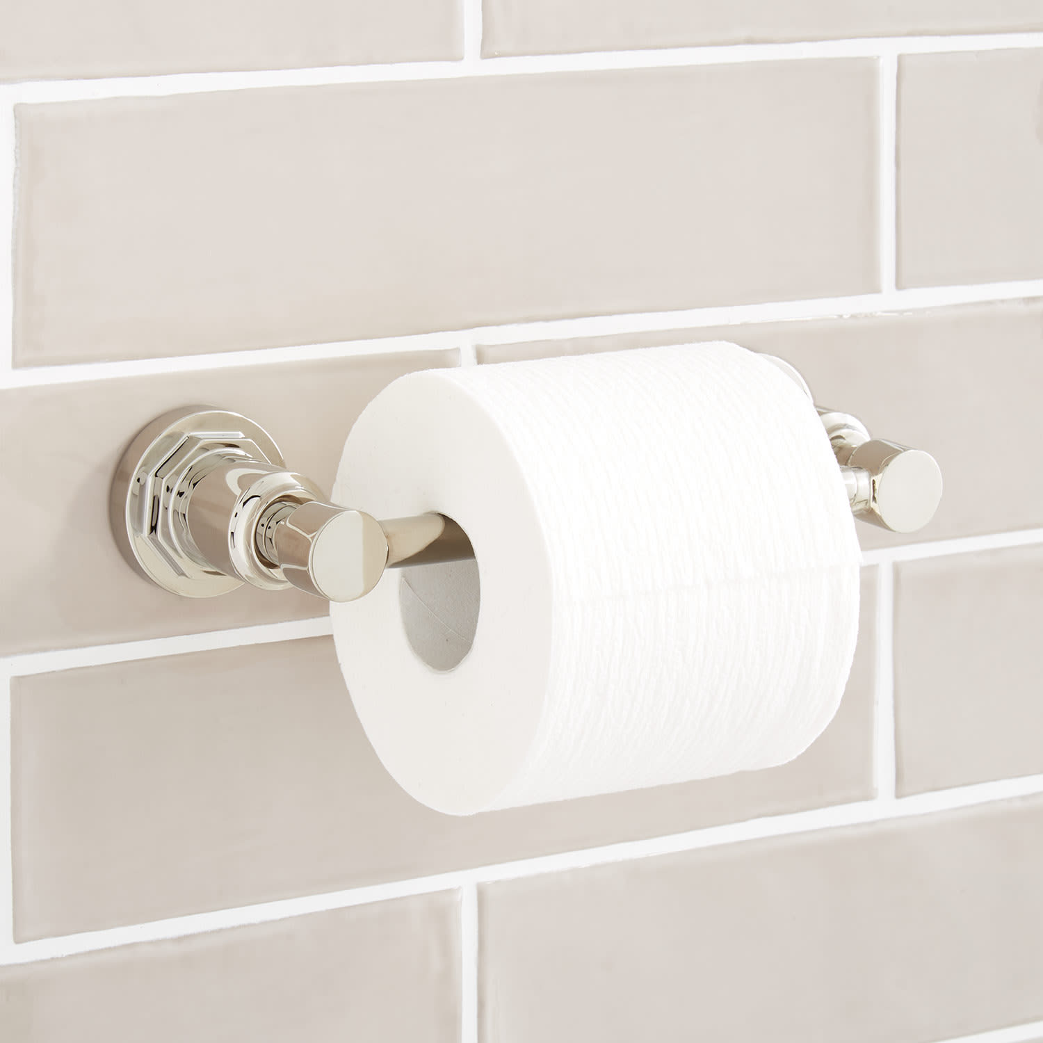 79956-BL Delta Pivotal Wall Mount Post Toilet Paper Holder with