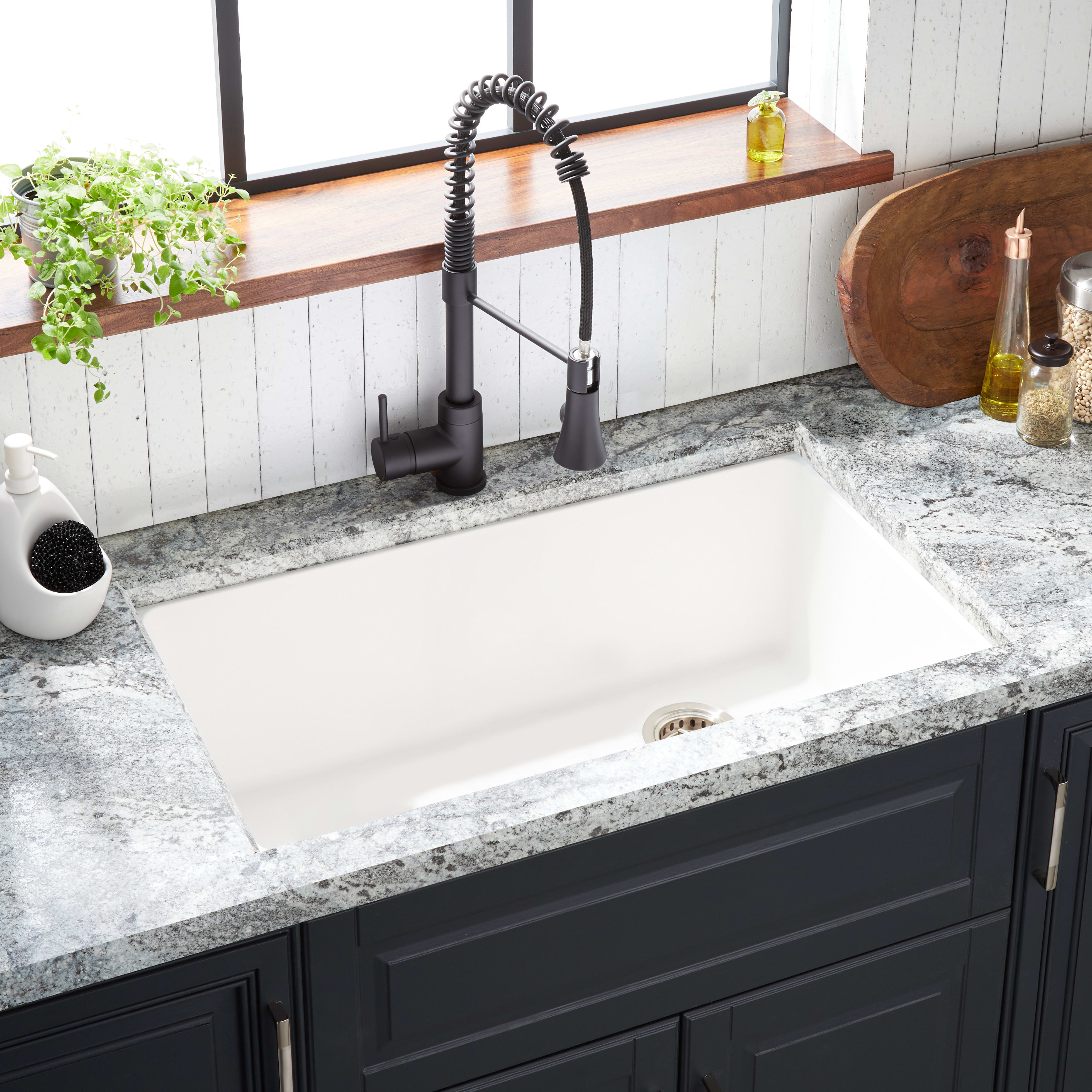 Hope's Perfect Sink Cleaner, Black Granite Composite Sink