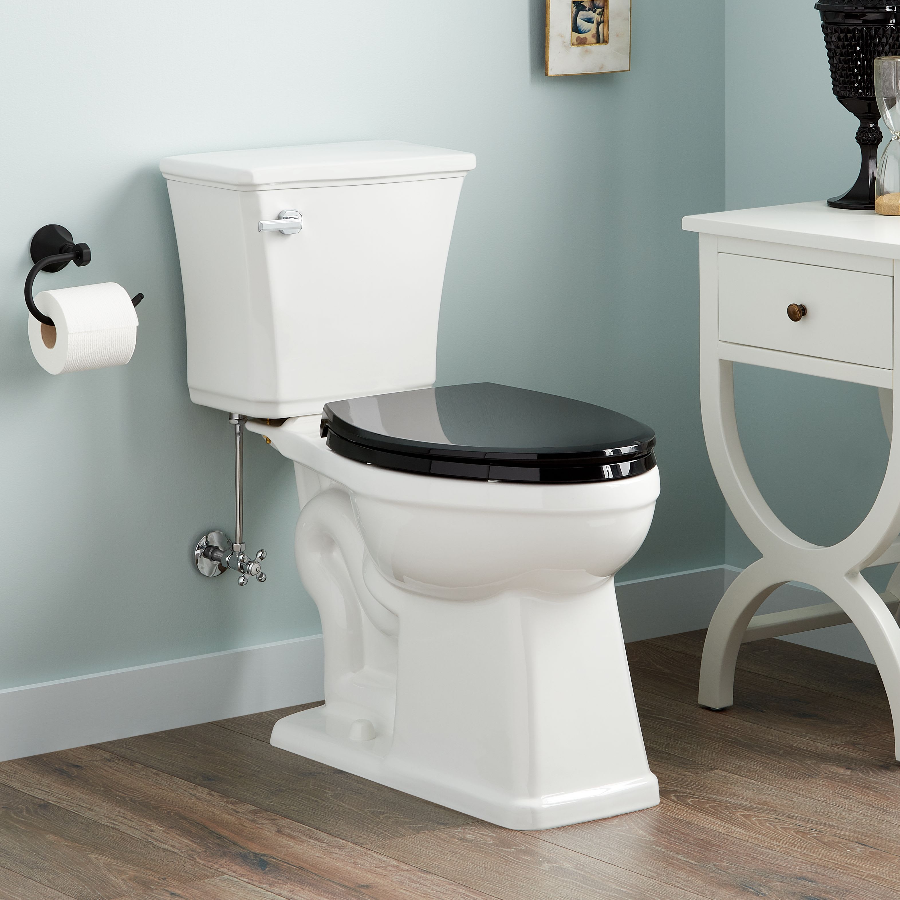 Signature Hardware SHK482597 White / Chrome Lever Benbrook