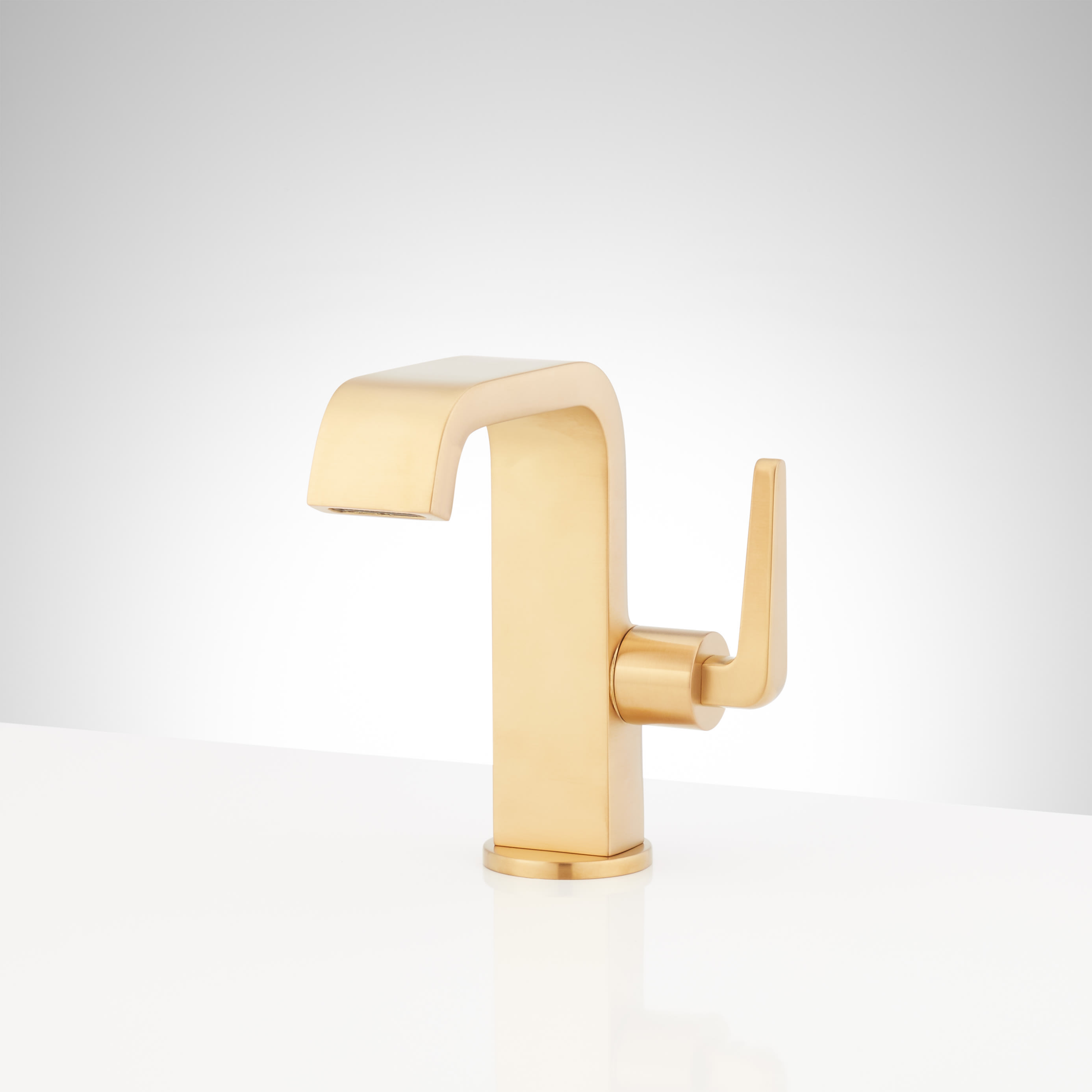 Signature Hardware 953914 Drea 1.2 GPM Single Hole Bathroom Faucet