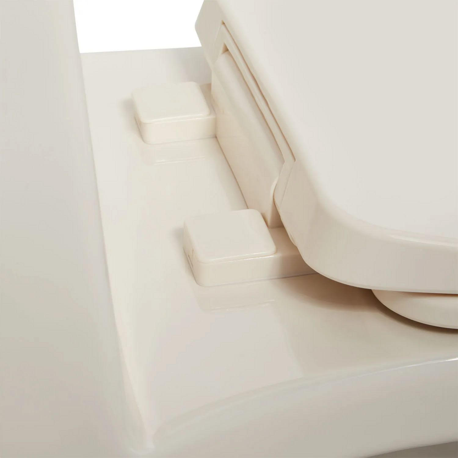 Signature Hardware 484128 Arnelle 1.6 GPF Dual Flush Wall Mounted Two Piece Elongated Toilet - Seat Included