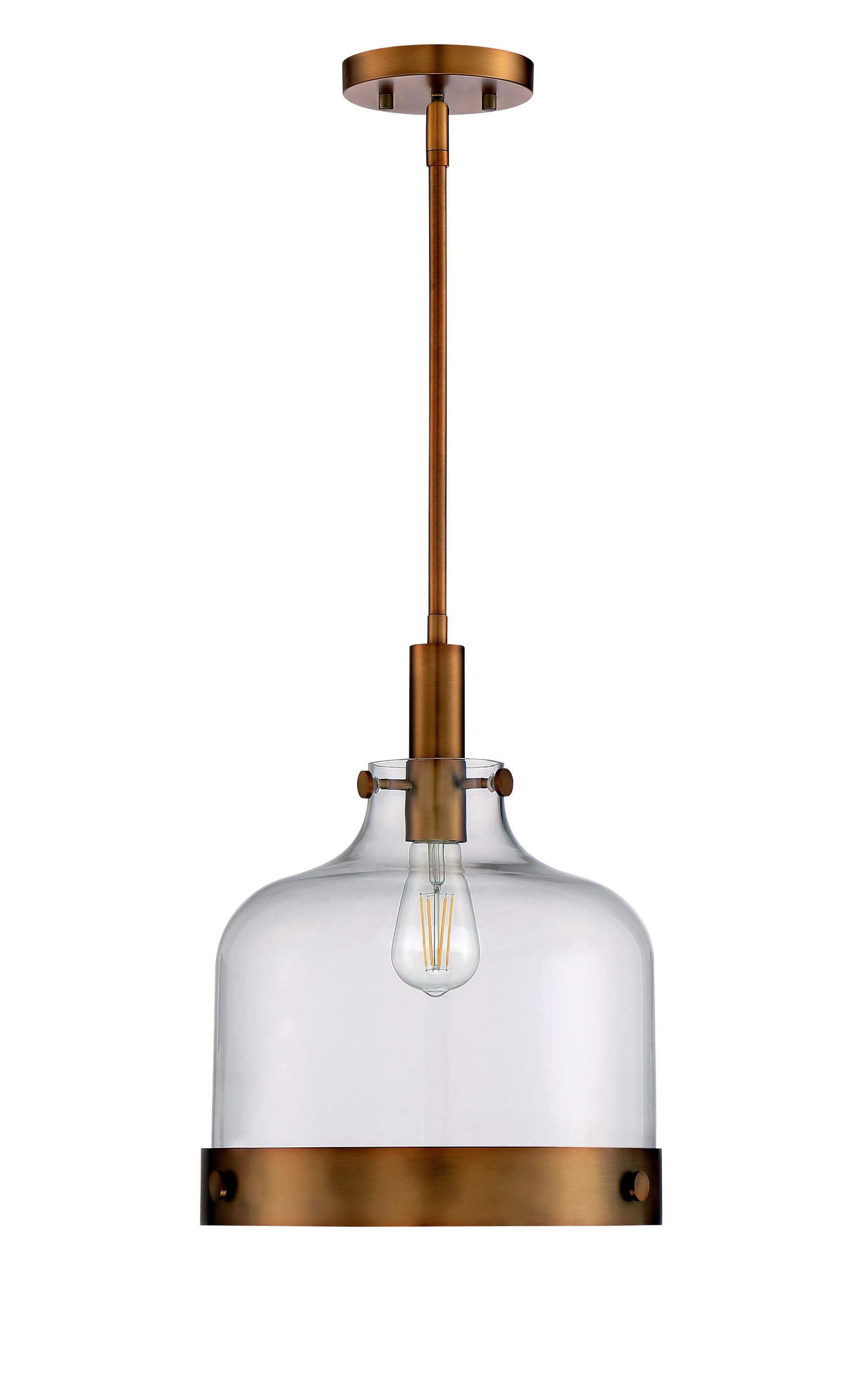 Signature Hardware 449316 Matte Black Crozet Single Light 14
