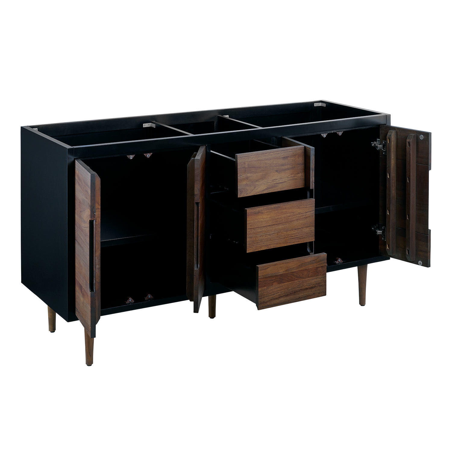 Signature Hardware 476198 Java / Black / Arctic White Bivins