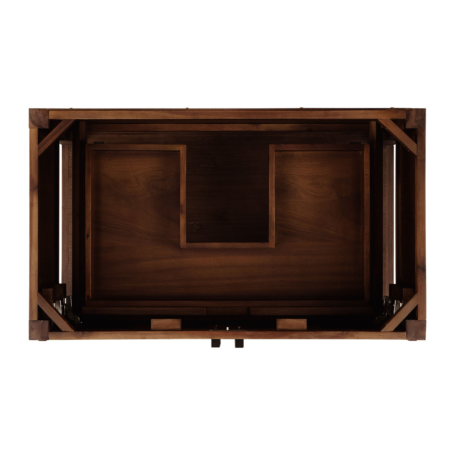 Signature Hardware 463079 Rustic Brown / Feathered White