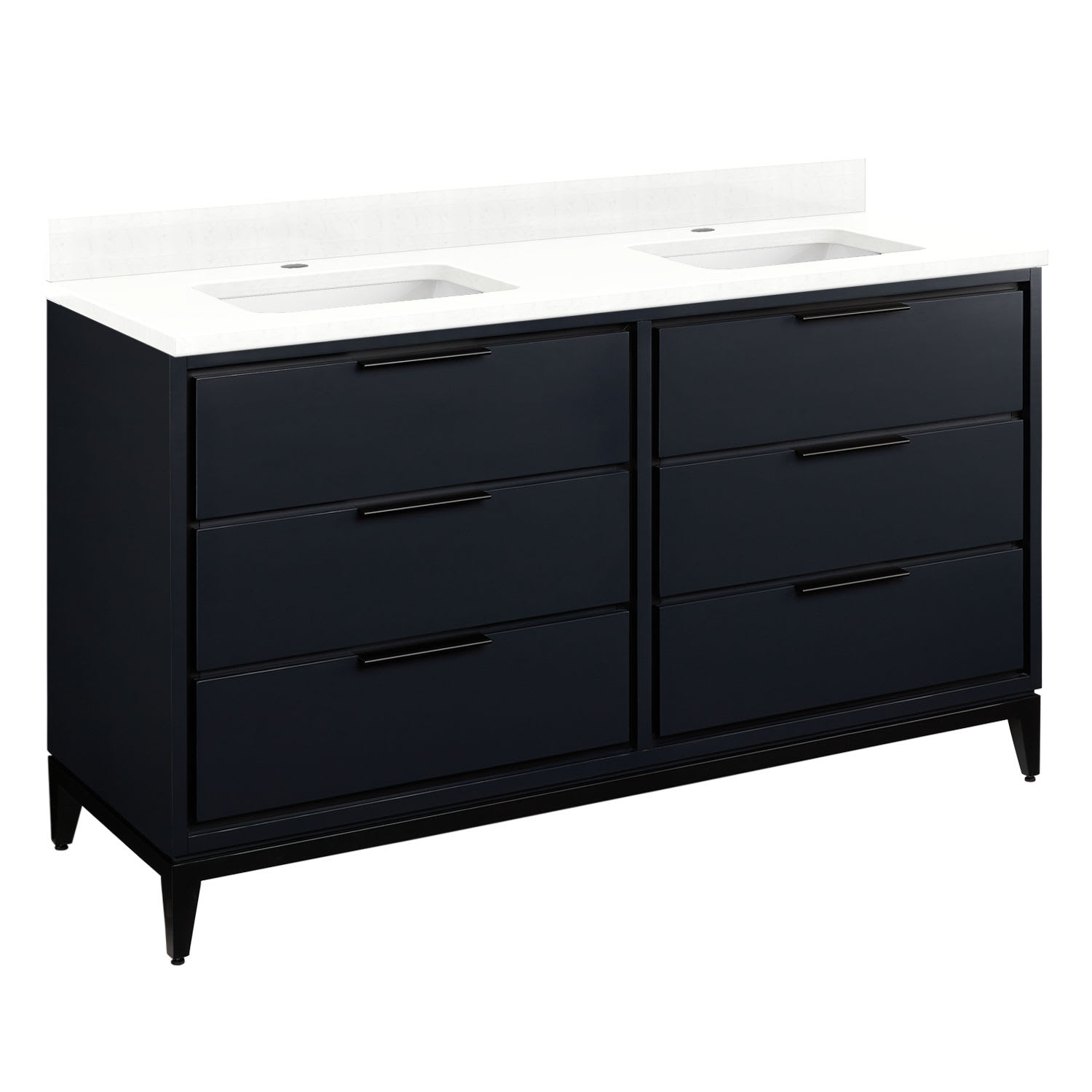 Signature Hardware 480712 Gray / Feathered White Quen 60