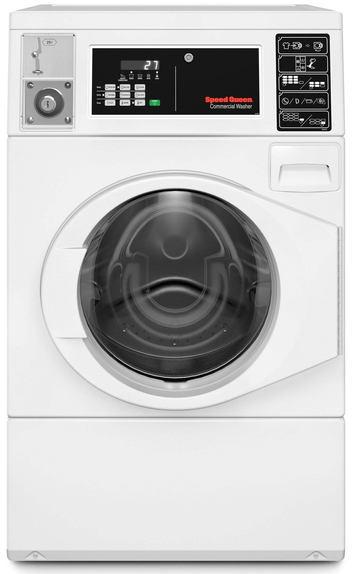 SPEED QUEEN 27 Inch Commercial Front Load Washer - FV6000WN