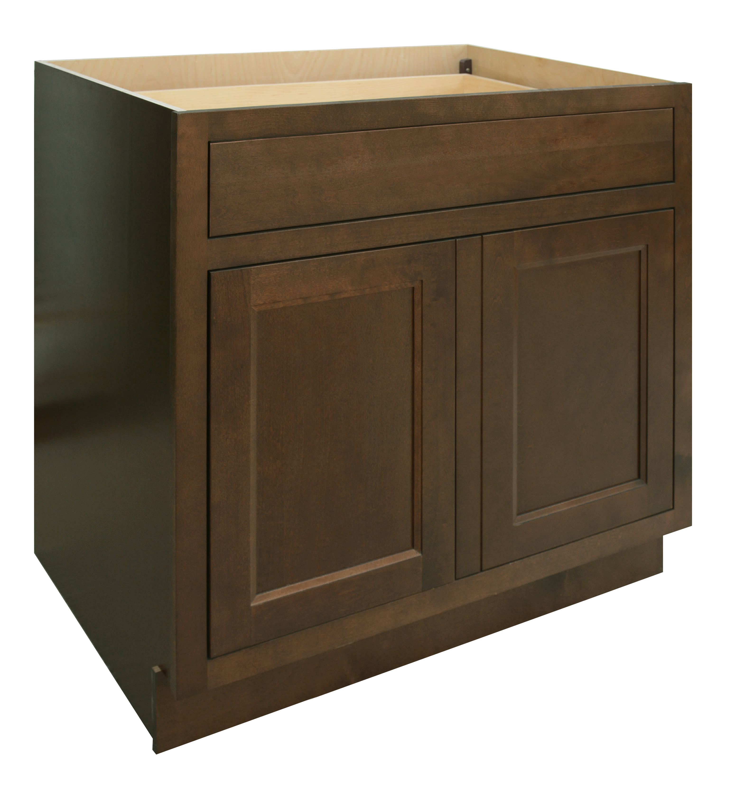 Sunny Wood Hbb33 A Rich Walnut Healdsburg 33 Double Door Base
