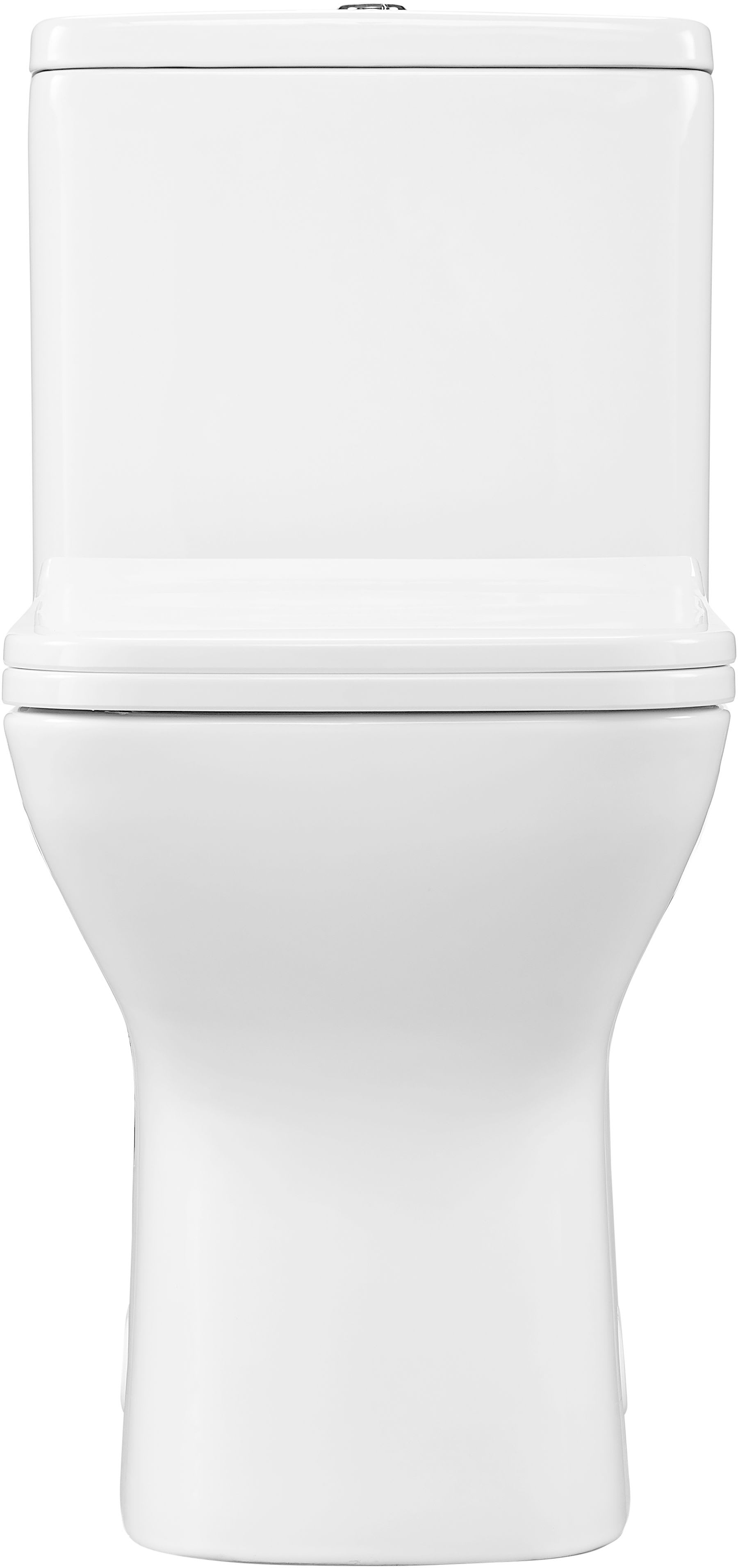 Swiss Madison Carre One-Piece Square Toilet Dual-Flush 1.1/1.6 GPF, White SM-1T256