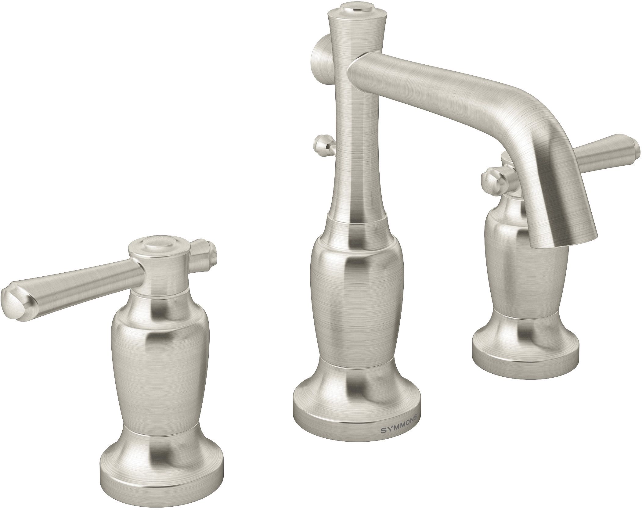Symmons Slw 5412 1 0 Chrome Degas 1 Gpm Widespread Bathroom Faucet