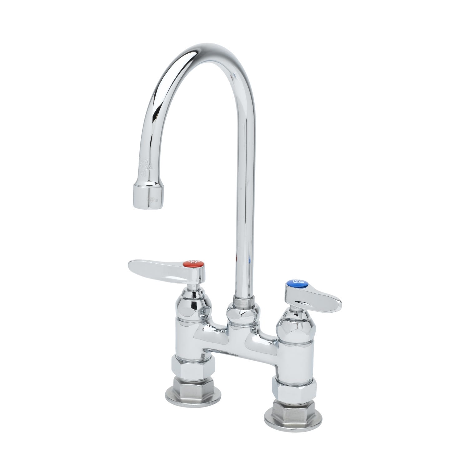 T And S Brass B 0326 Chrome 17 9 Gpm Deck Mounted Bridge Utility
