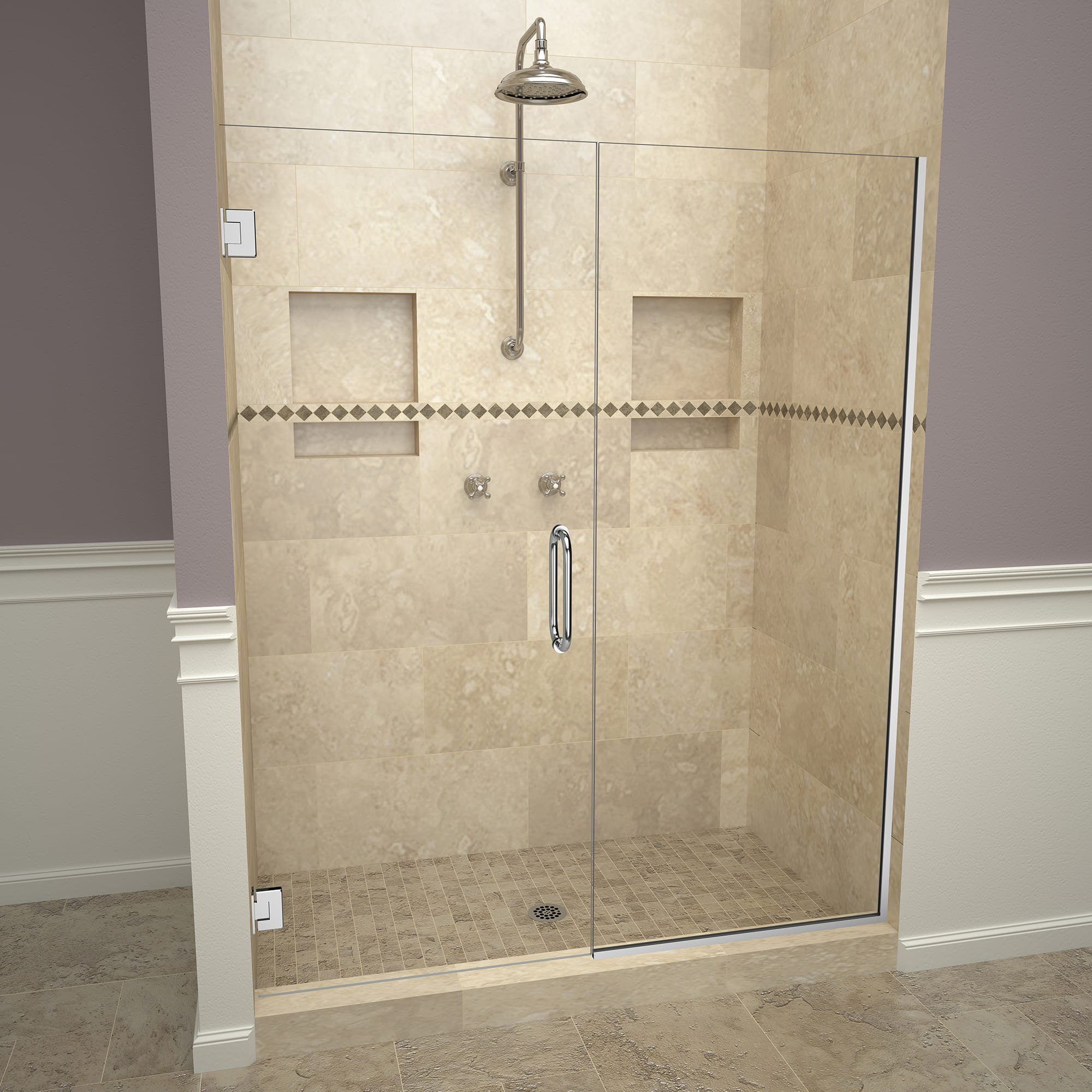 Tile Redi 20vconp05972 Oil Rubbed Bronze Redi Swing 72 High X 59
