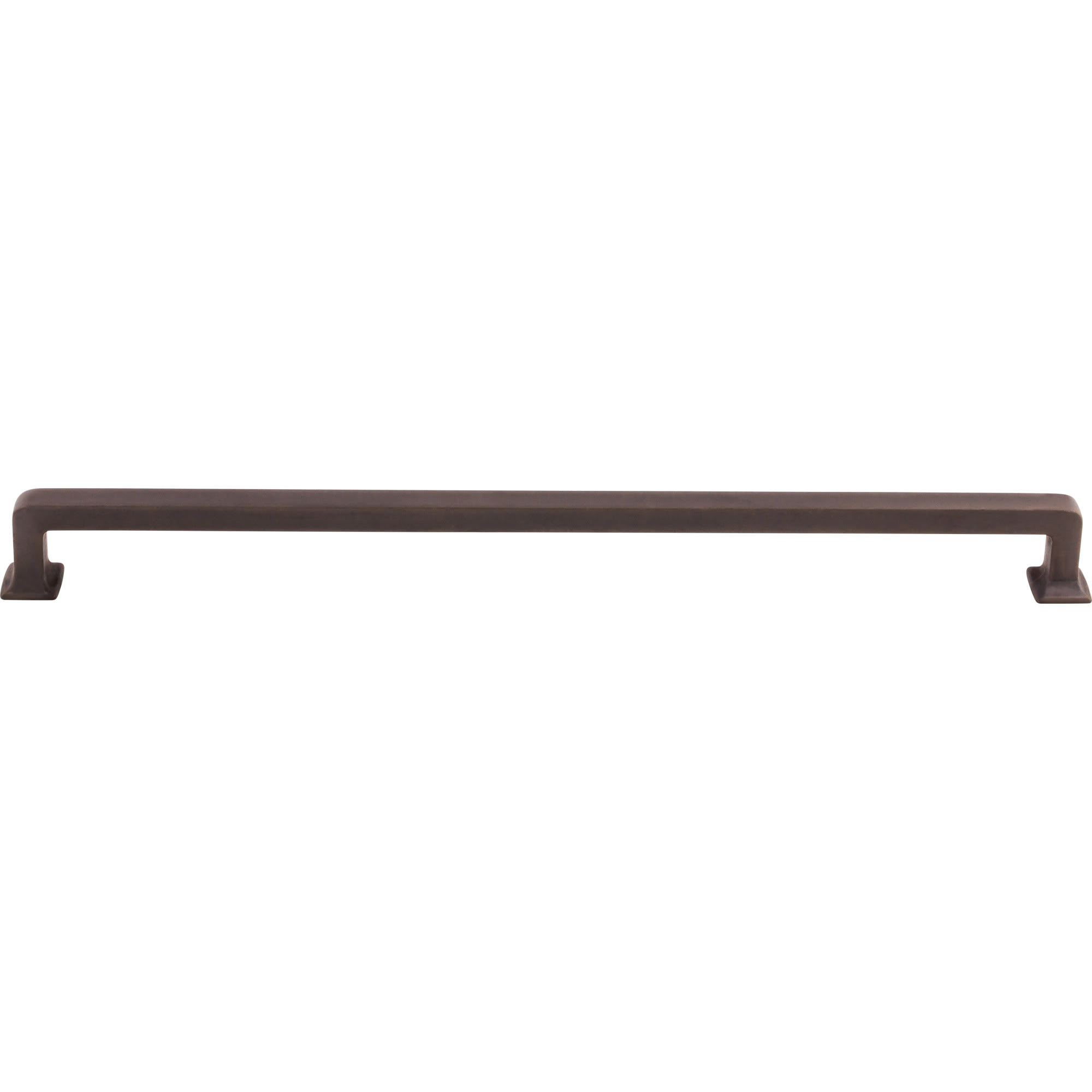 Top Knobs TK708PN Ascendra 12" Center to Center Handle Cabinet Pull 