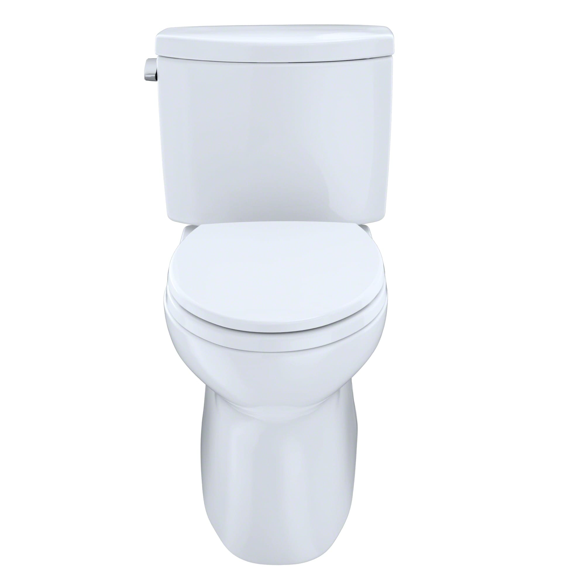 with SanaGloss and Right Hand Trip lever TOTO CST474CUFRG#01 1.0-GPF Vespin II 1G High-Efficiency Toilet Cotton 2 Piece 