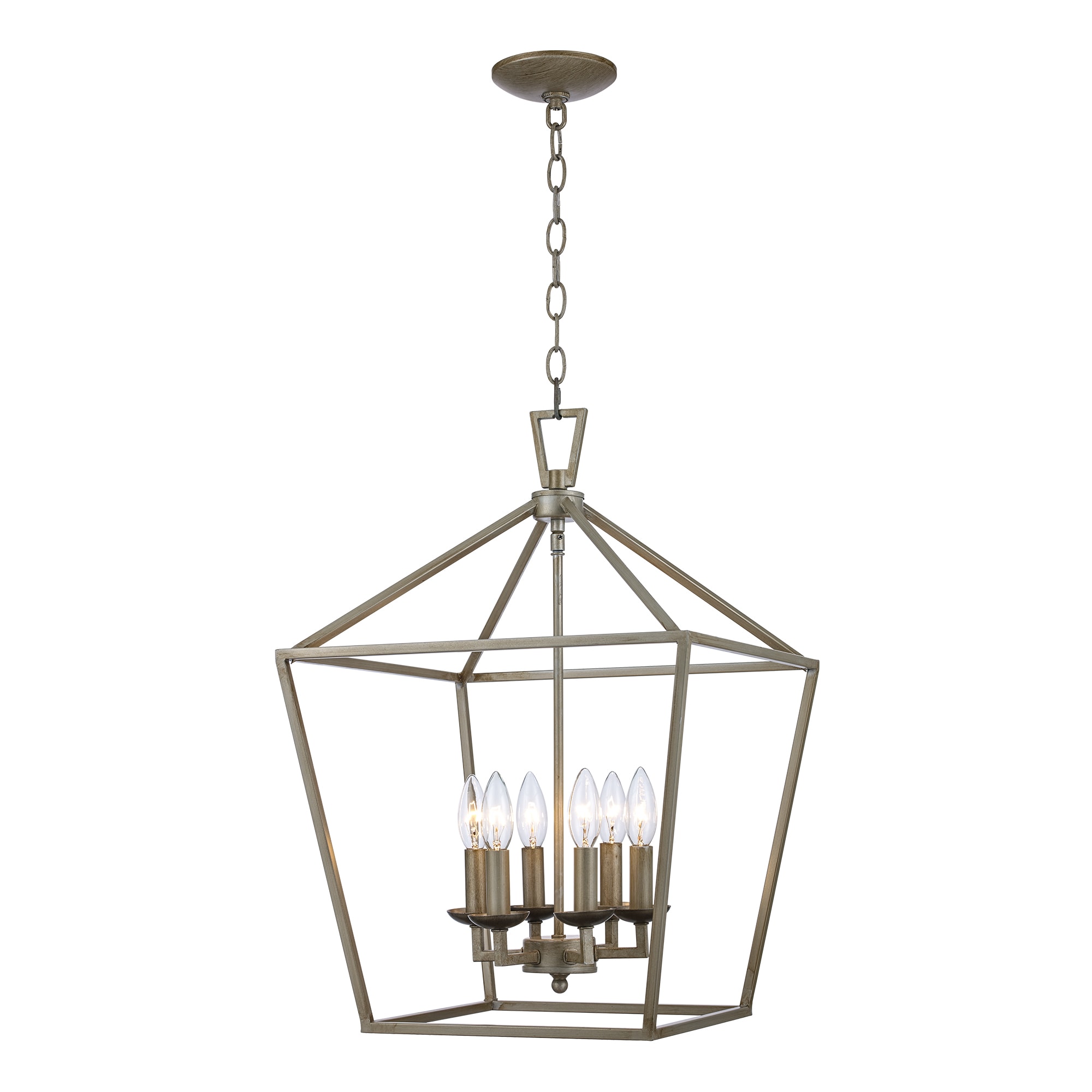 Carmen 6 light hot sale geometric pendant