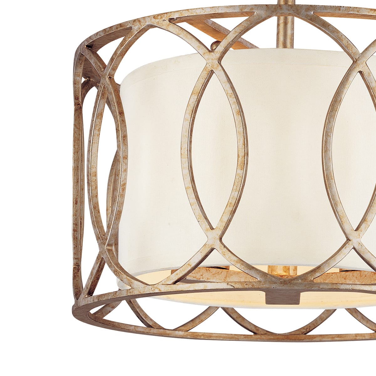 全商品オープニング価格！ Lighting Troy C1283-SG Semi Light 3 Sausalito Gold Silver ダーツ