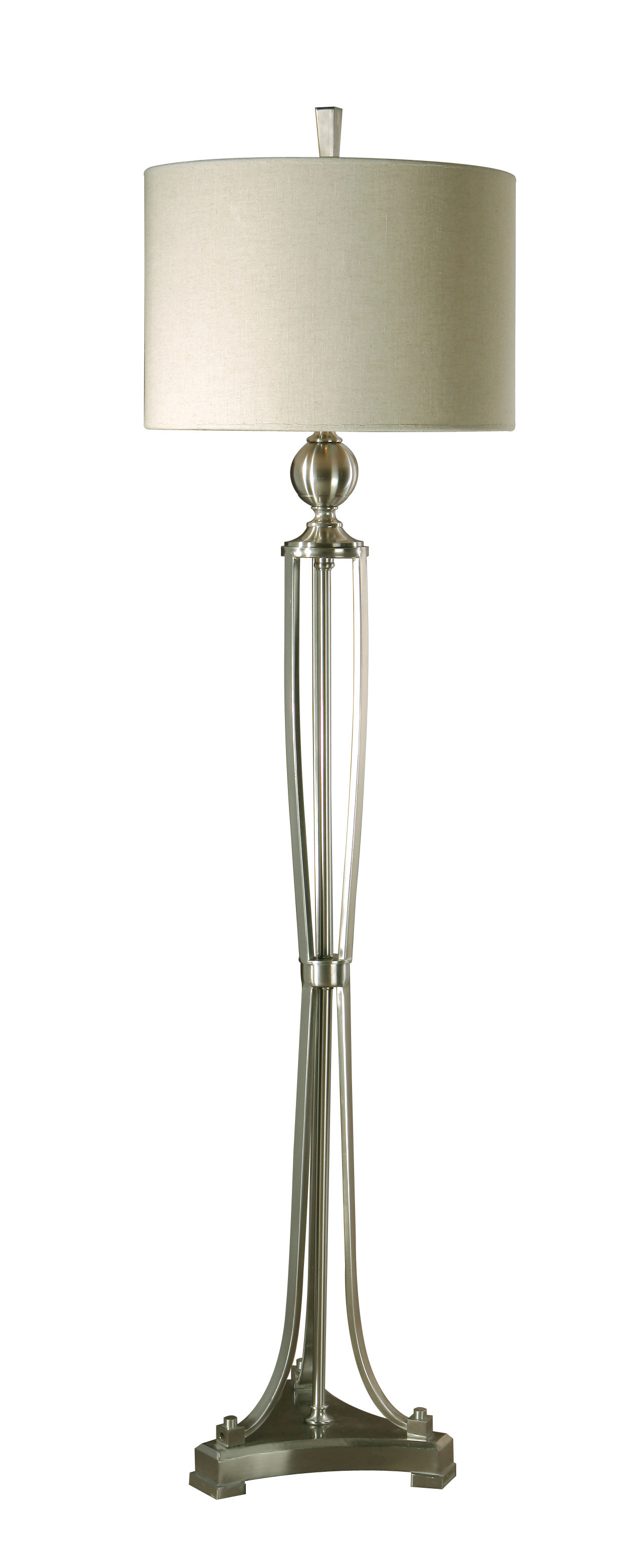 Uttermost 28523 1 Brushed Nickel Metal, Discontinued Uttermost Floor Lamps