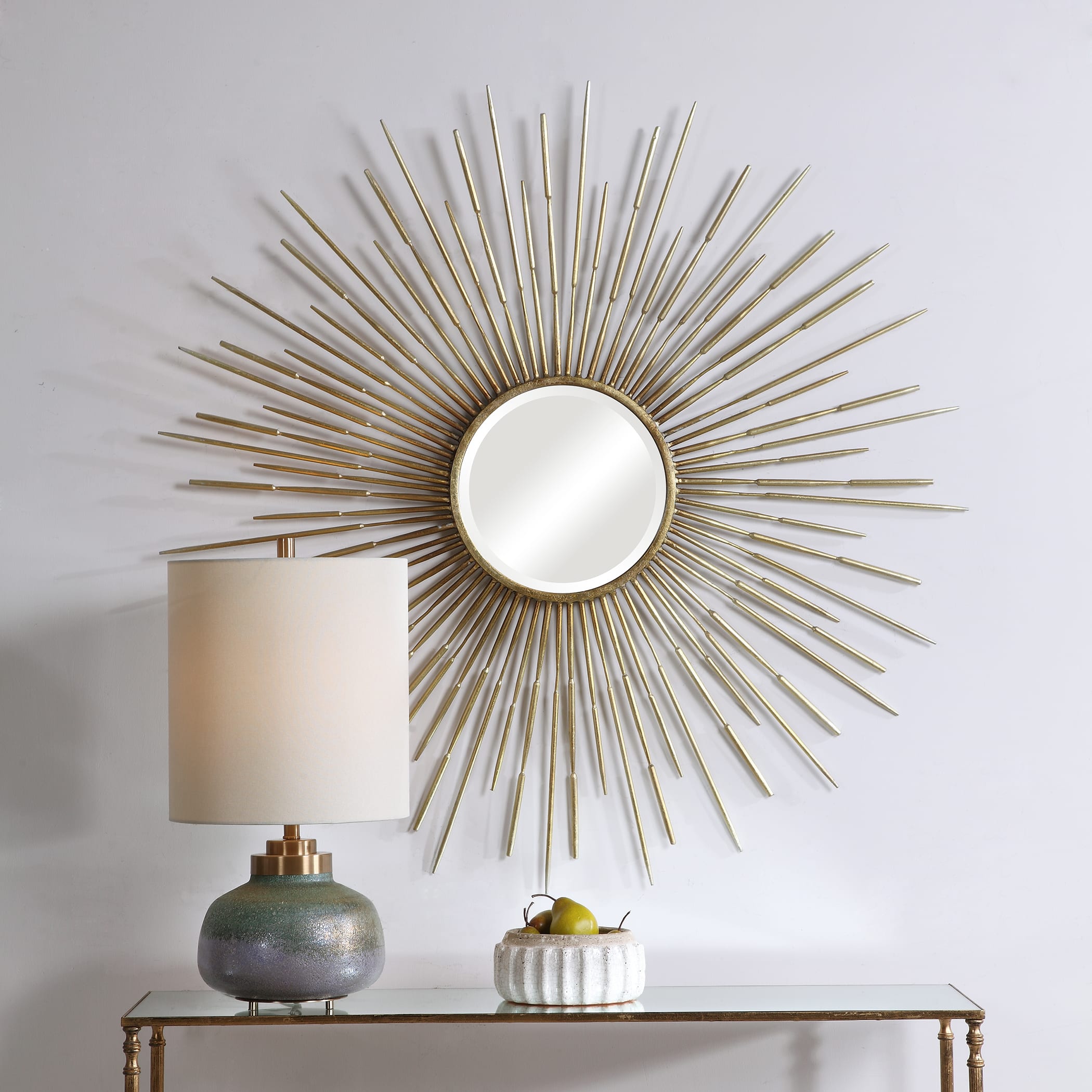 Uttermost 09602 Antique Gold Leaf Golden 46-7/8