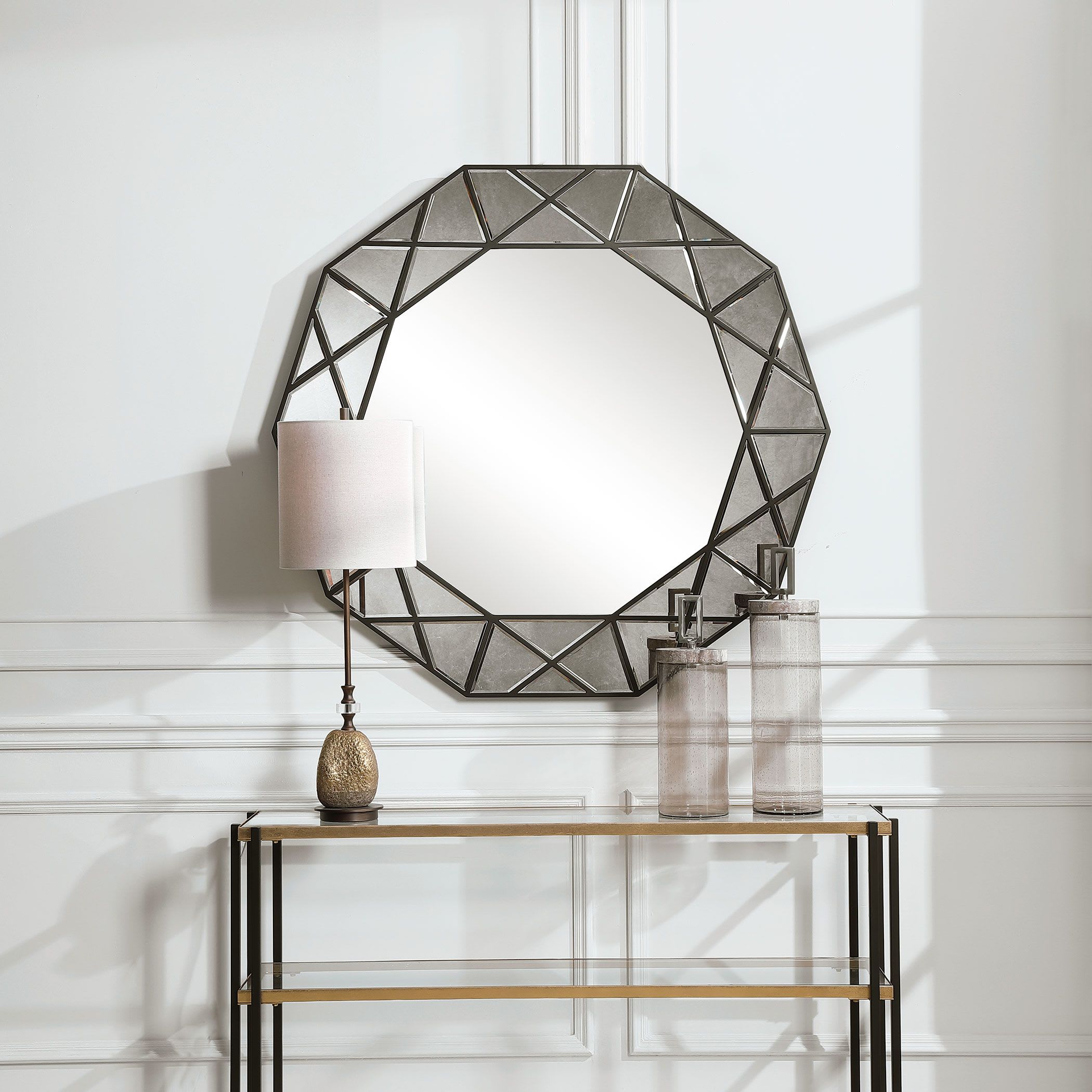 Uttermost 09672 Matte Black Manarola 46